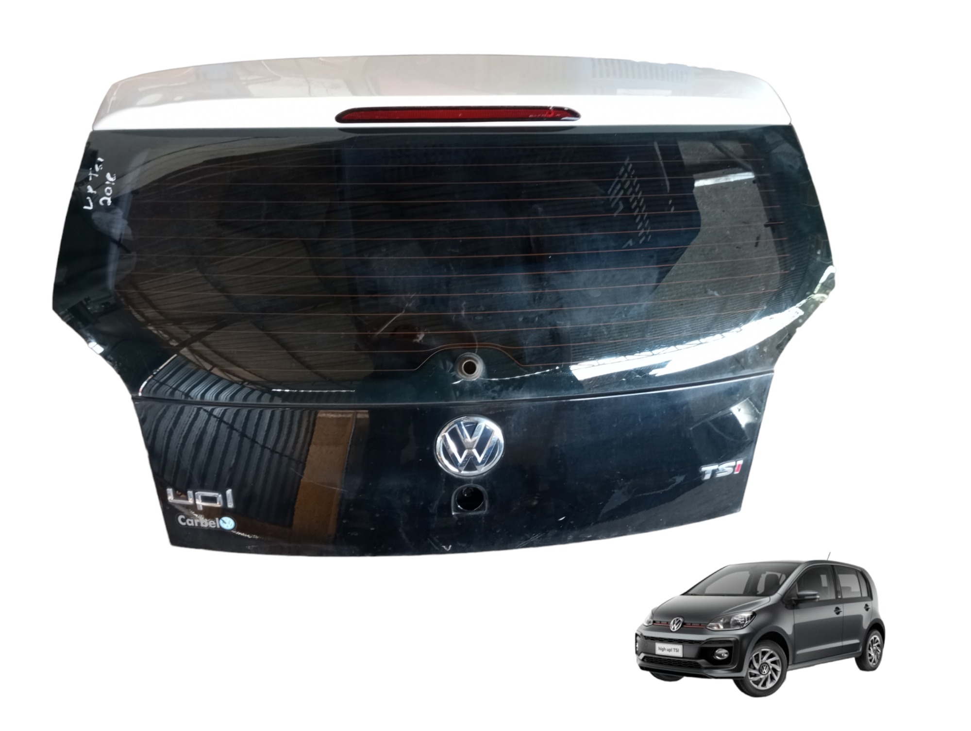 Tampa Traseira Com Vidro Vw Up 1.0 2016 2017 2018 2019 2020 1