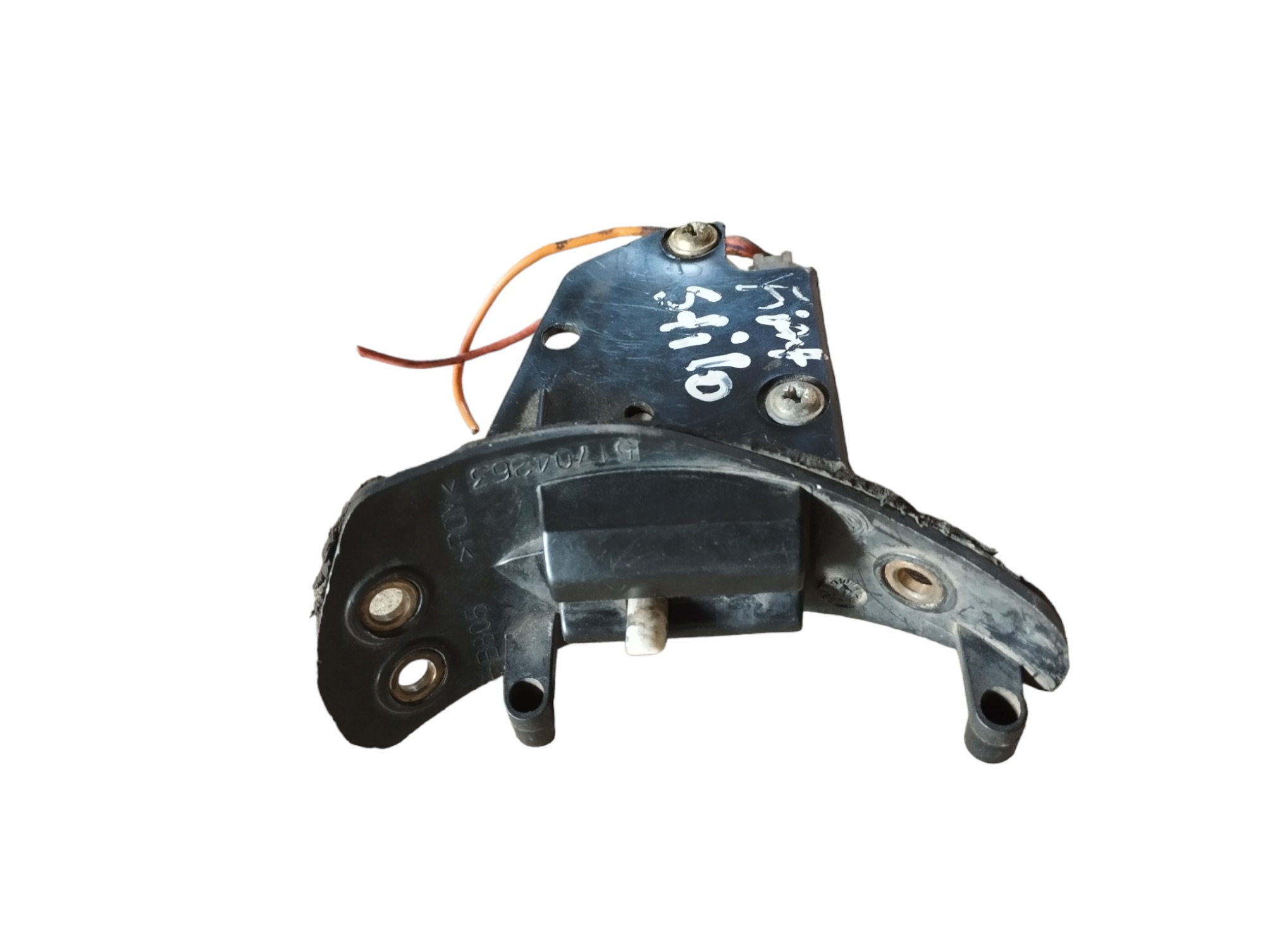 Trava Portinhola Tanque Combustível Fiat Stilo 2003 A 2007 Preto 2003 5