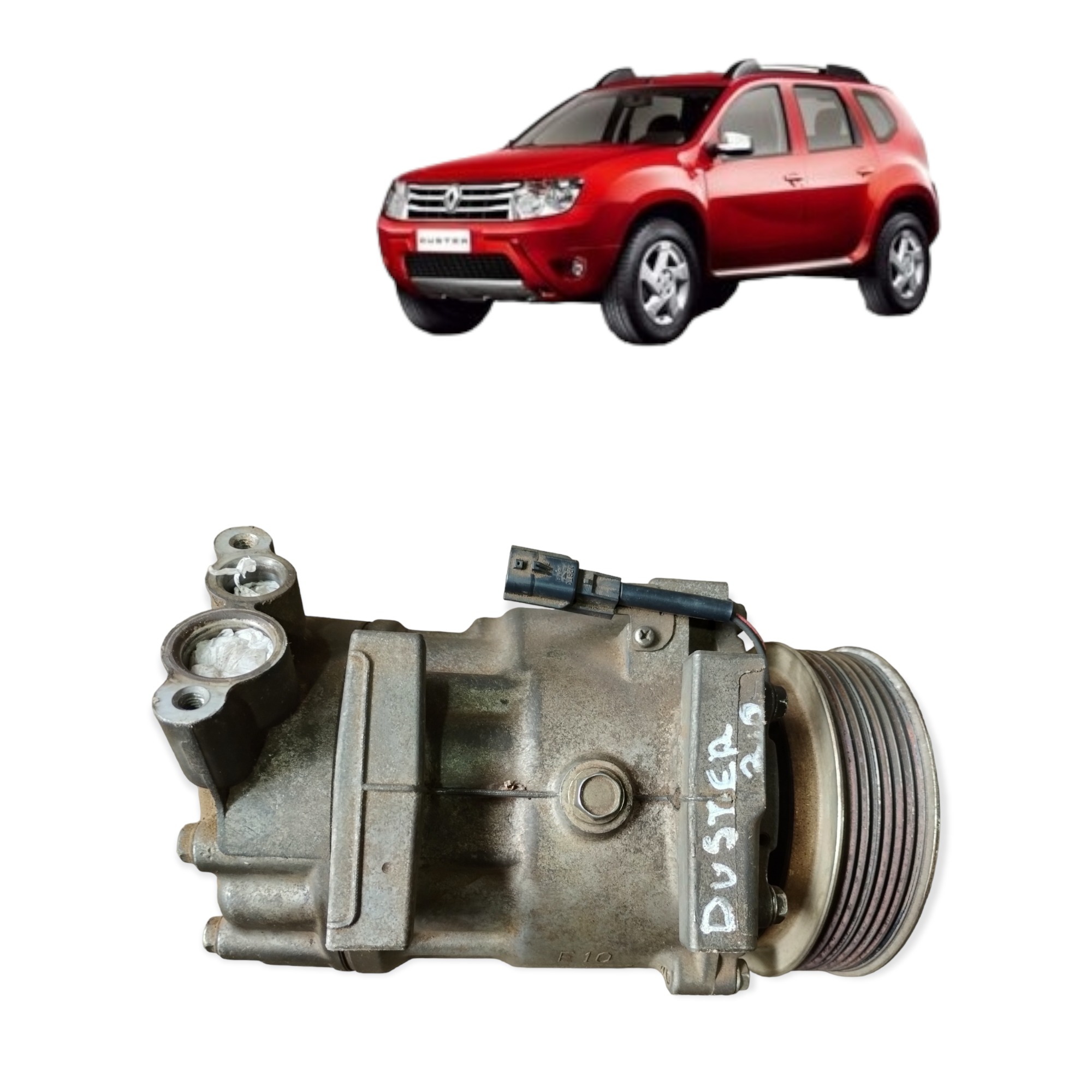 Compressor Do Ar Condicionado Renault Duster 2.0 2015 2016