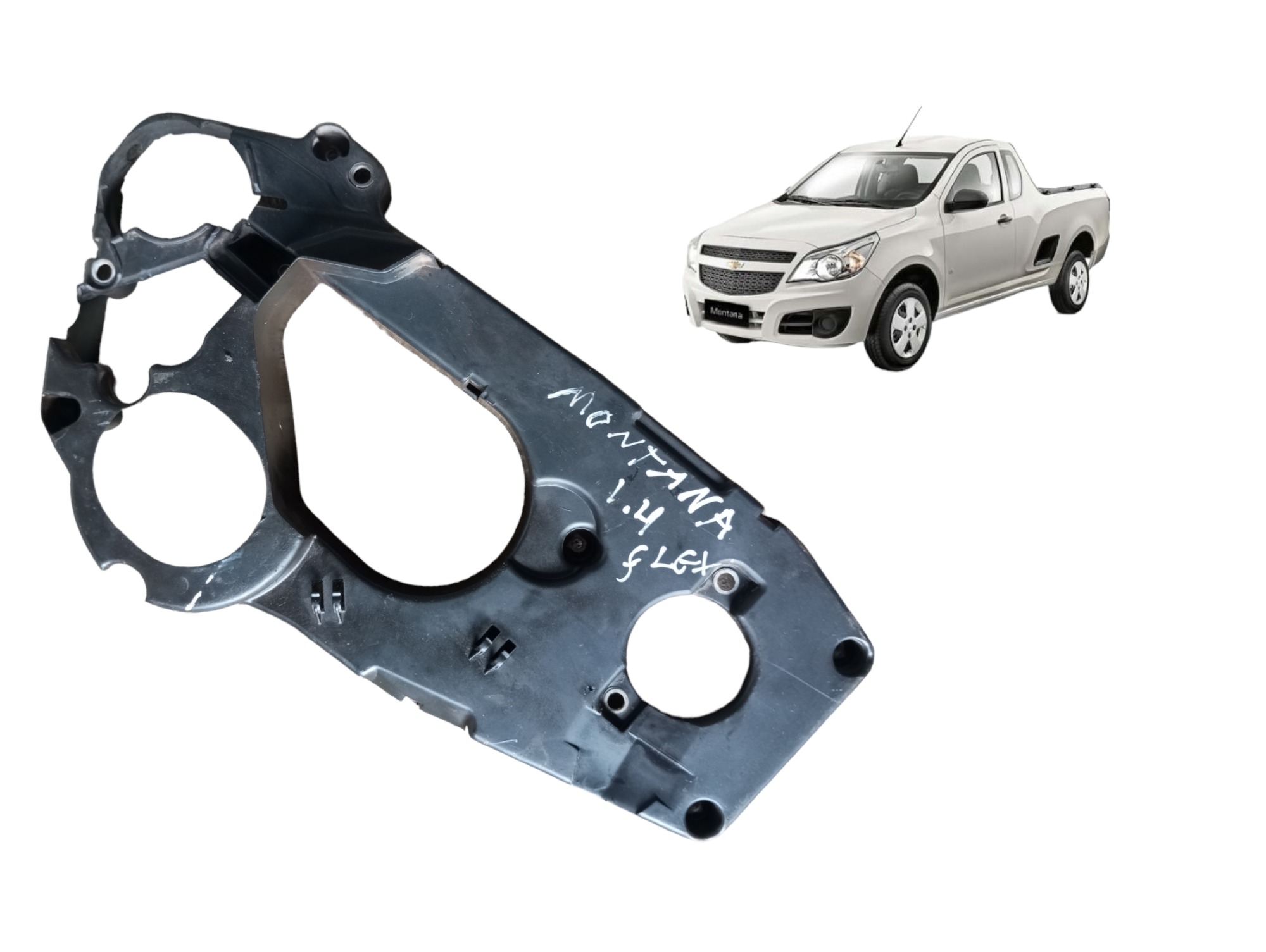 Capa Correia Dentada Traseira Chevrolet Montana 2012/2015
