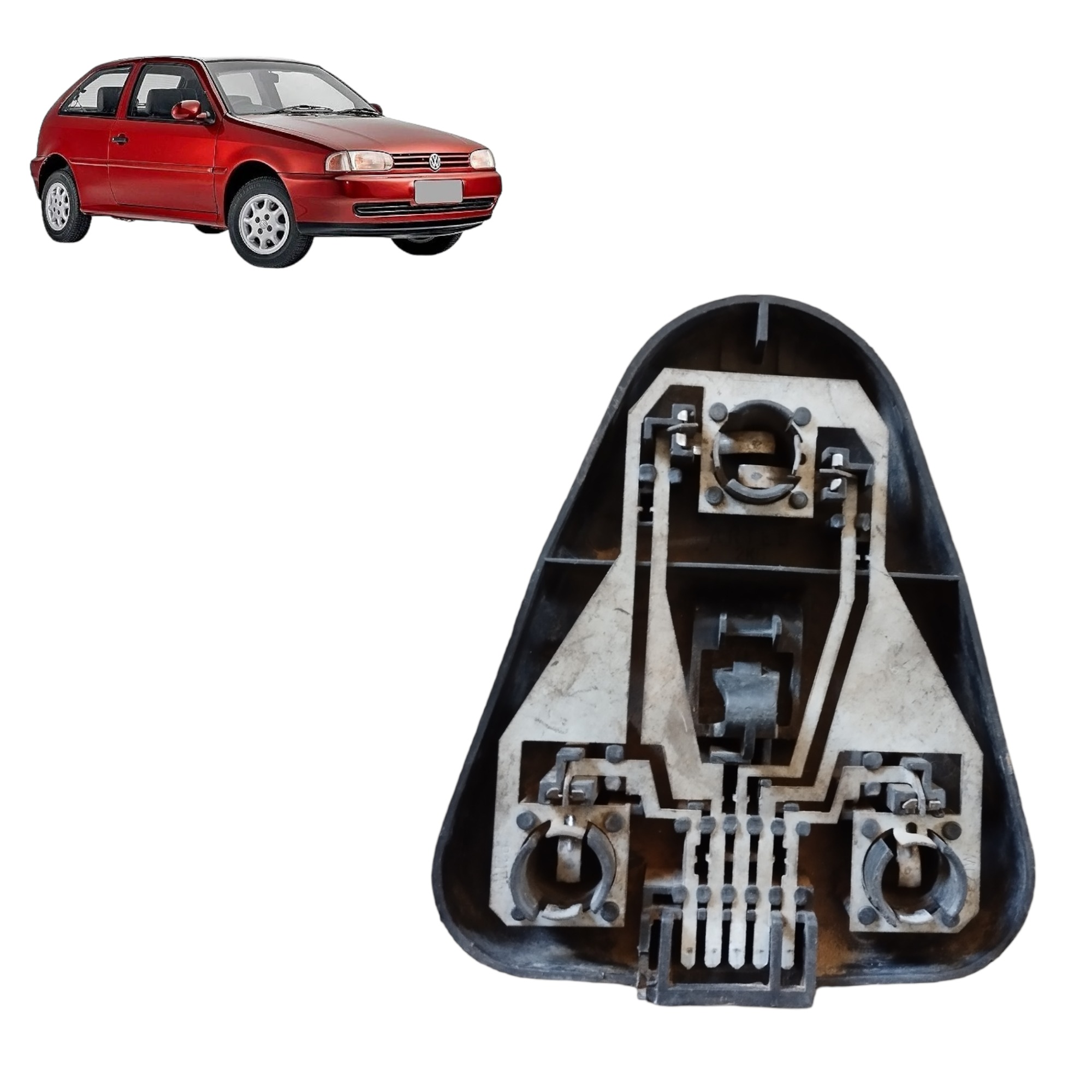 Soquete Circuito Laterna Traseira Gol G2 1.0 1996 A 1999