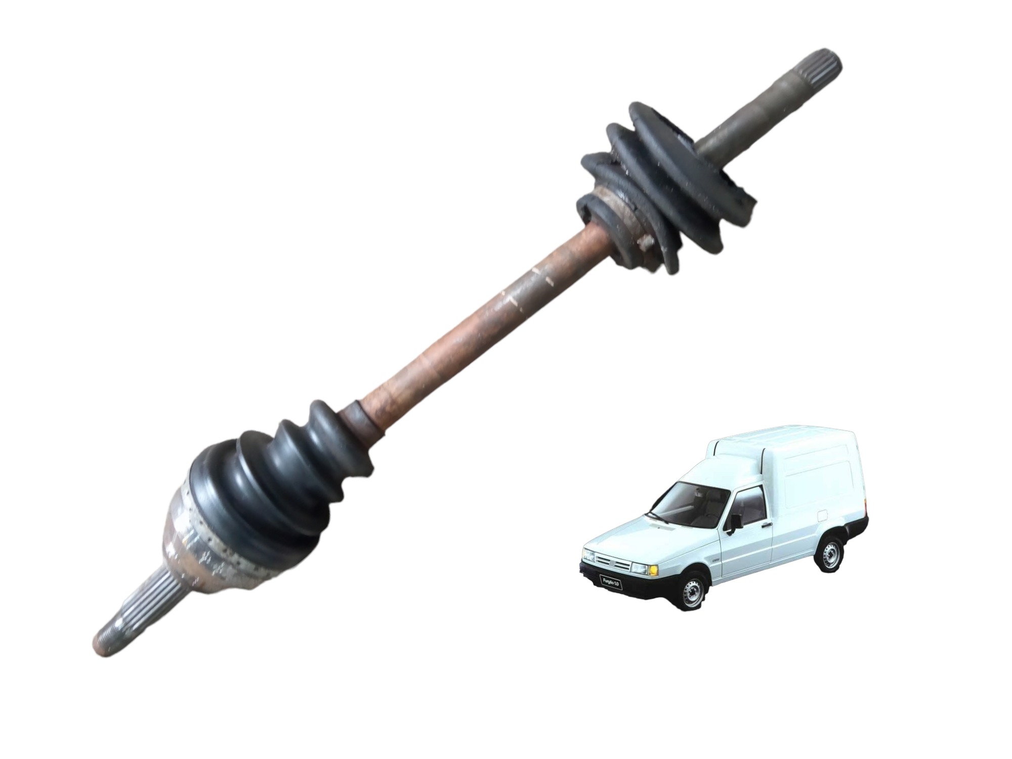 Semi Eixo Homocinética Lado Esquerdo Fiat Fiorino 1.0 1997 1