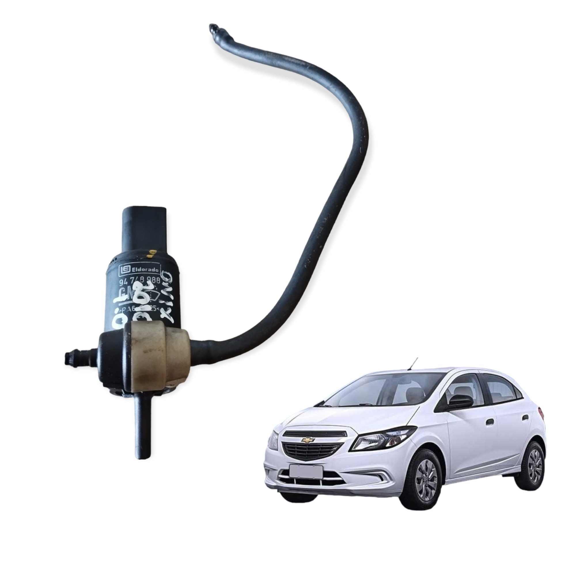 Motor Esguicho Do Parabrisa Gm Onix 1.0 2017 2018 2019 2020 1