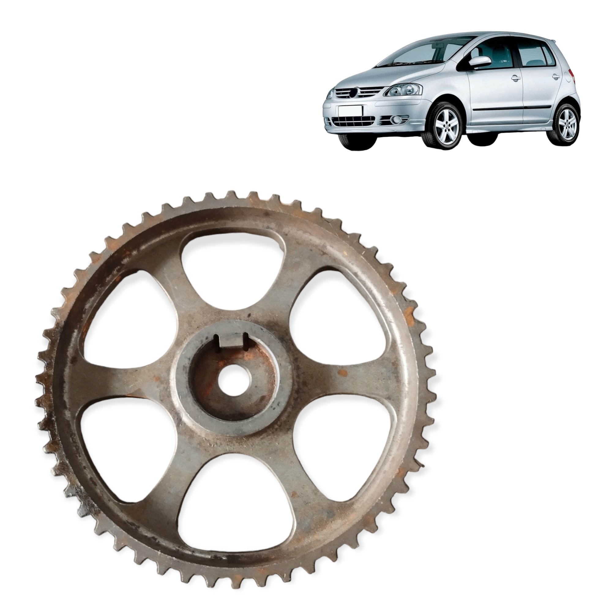 Polia Comando Vw Fox Gol Golf Polo Saveiro 1994 A 2013 1