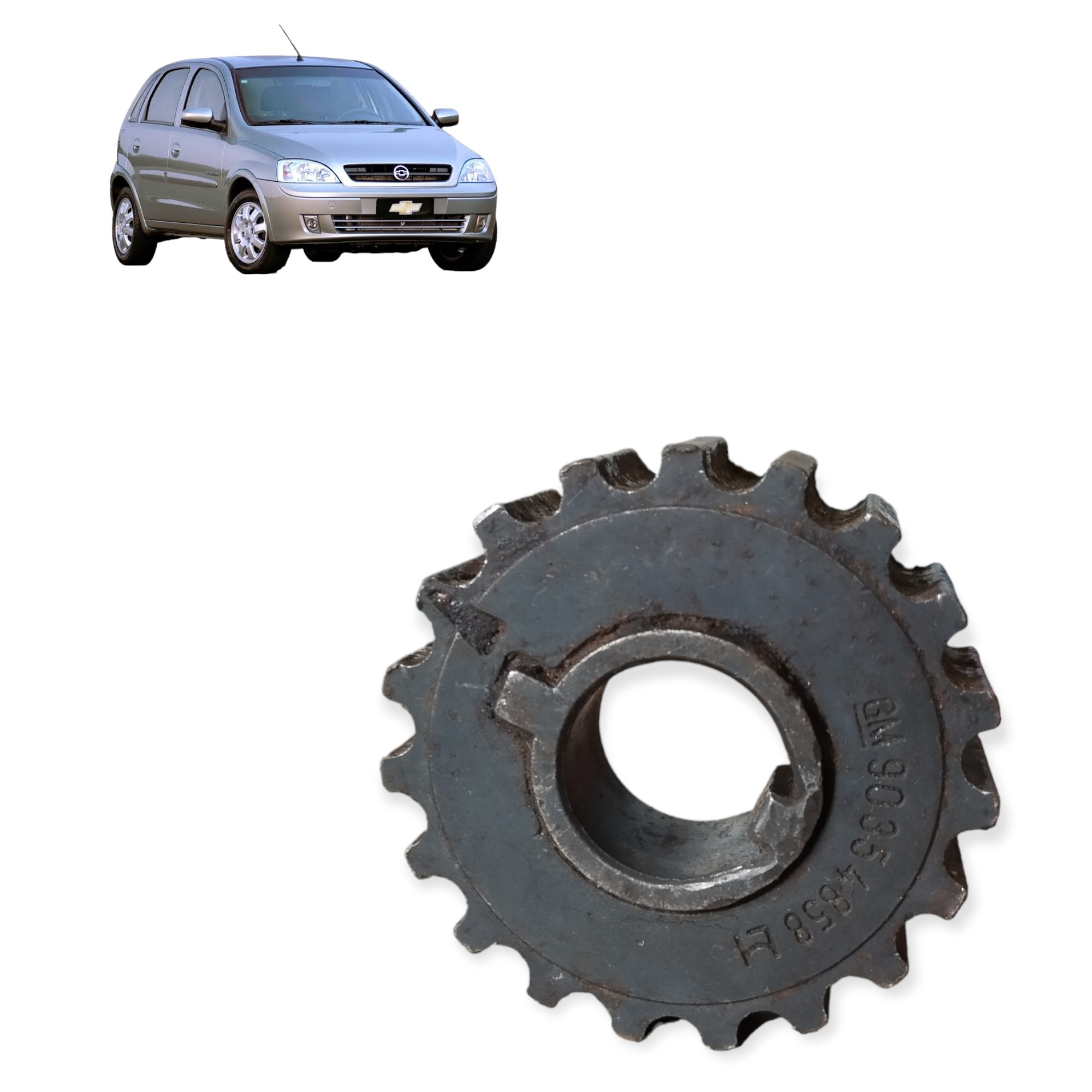 Polia Virabrequim Gm Celta Corsa 1.6 1996 A 2004 1