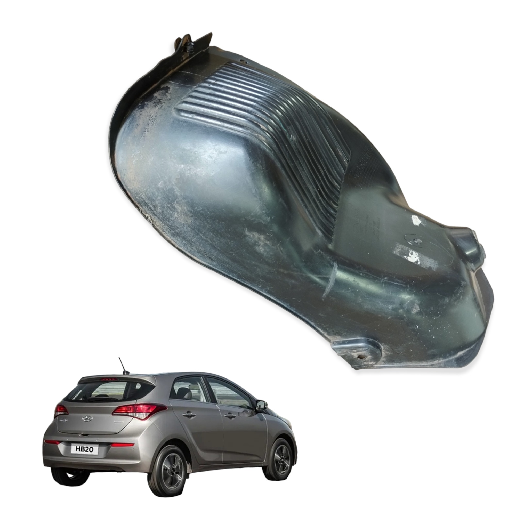 Parabarro Traseiro Esquerdo Hyundai Hb20 Hatch 2016 A 2019 1