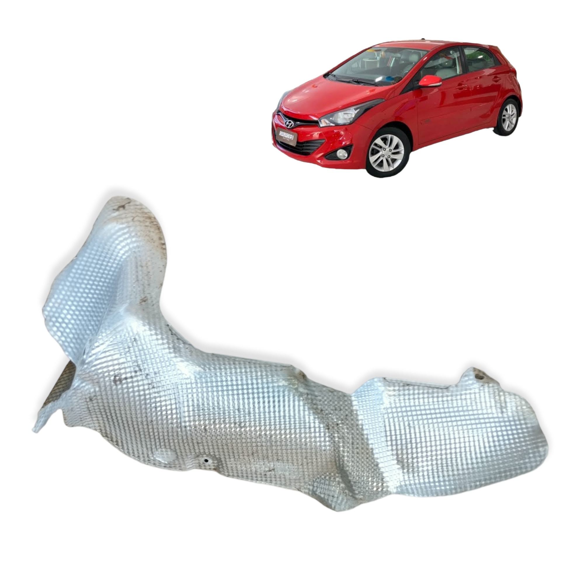 Defletor Calor Tanque Combustível Hb20 Hatch 2013 A 2019