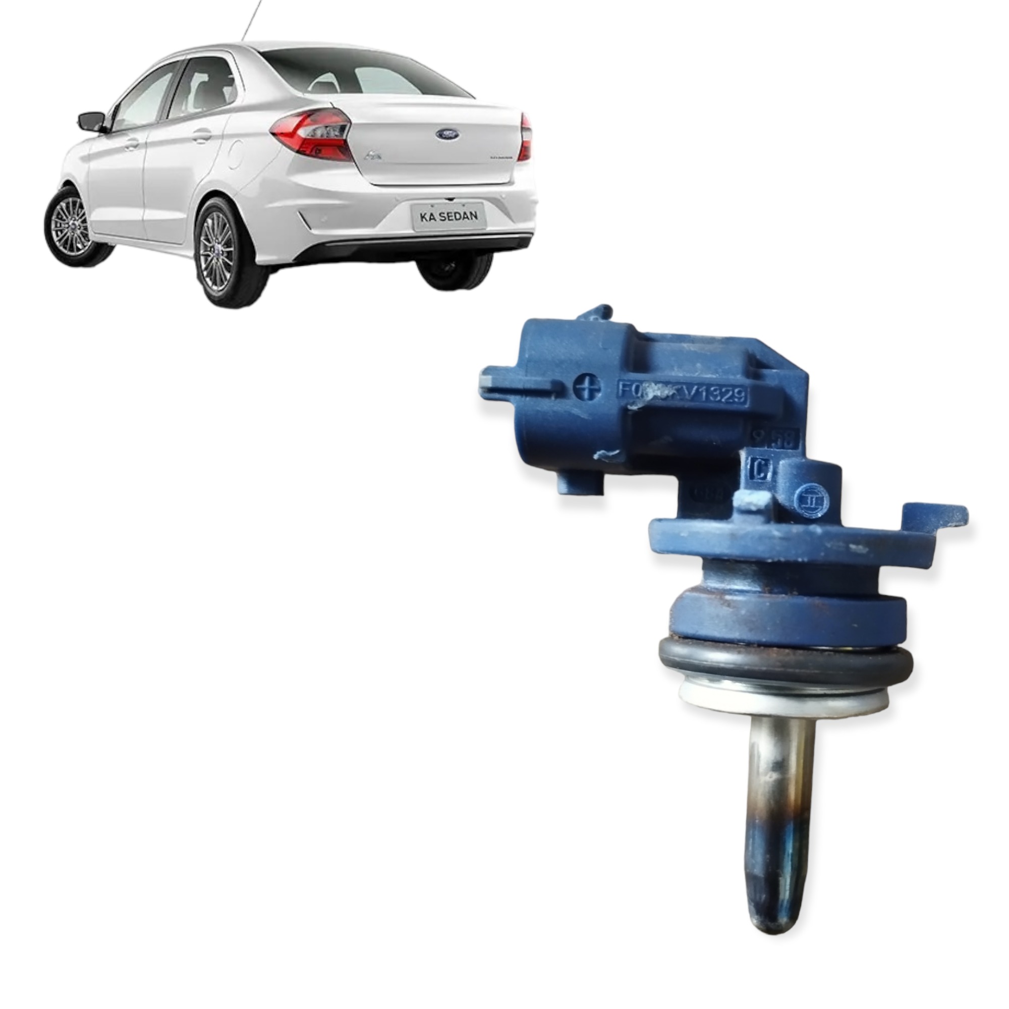 Vela Aquecedora Ford Ka 1.0 2020 2021 3cc 1