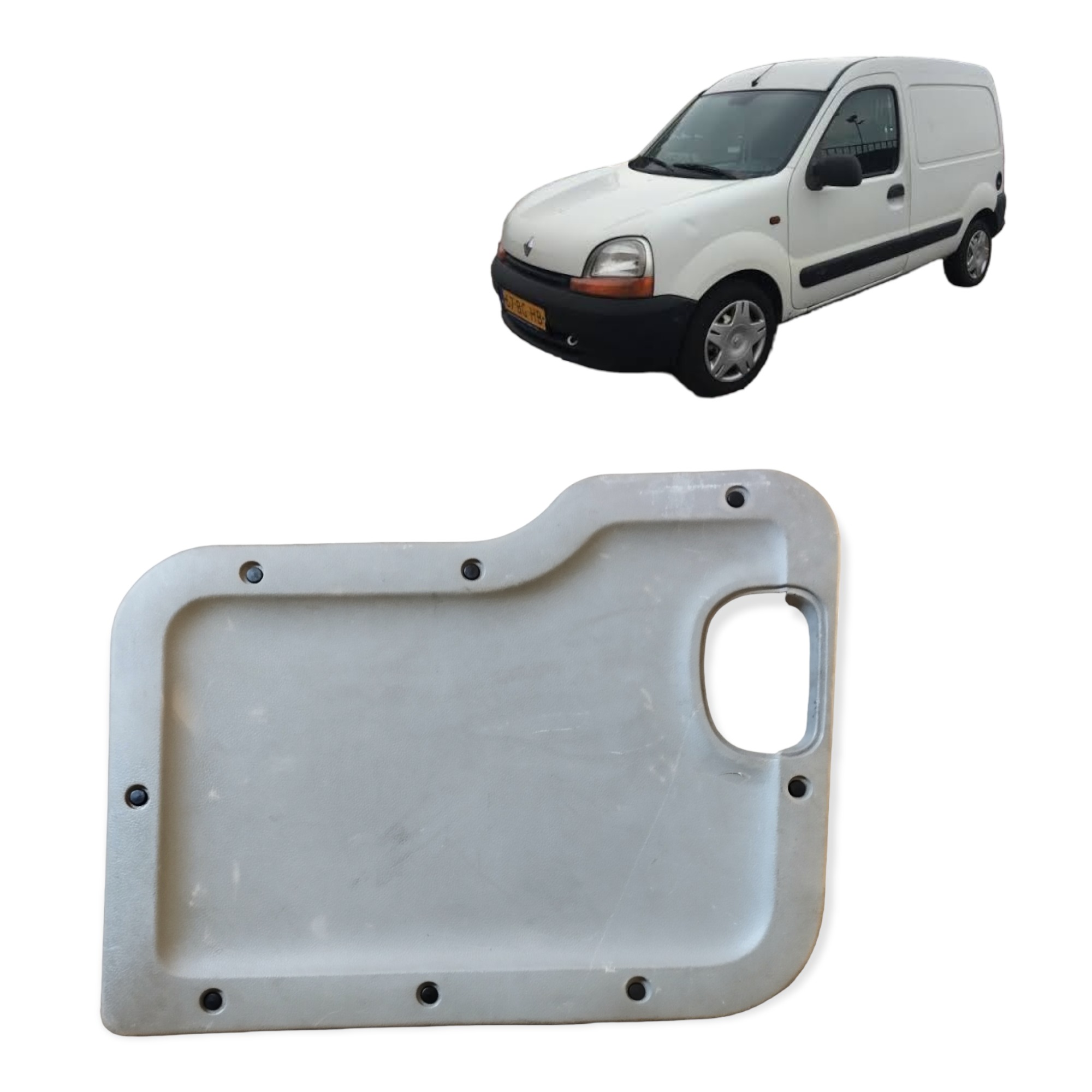 Acabamento Protetor Tampa Traseira Direita Kangoo 1999 2002