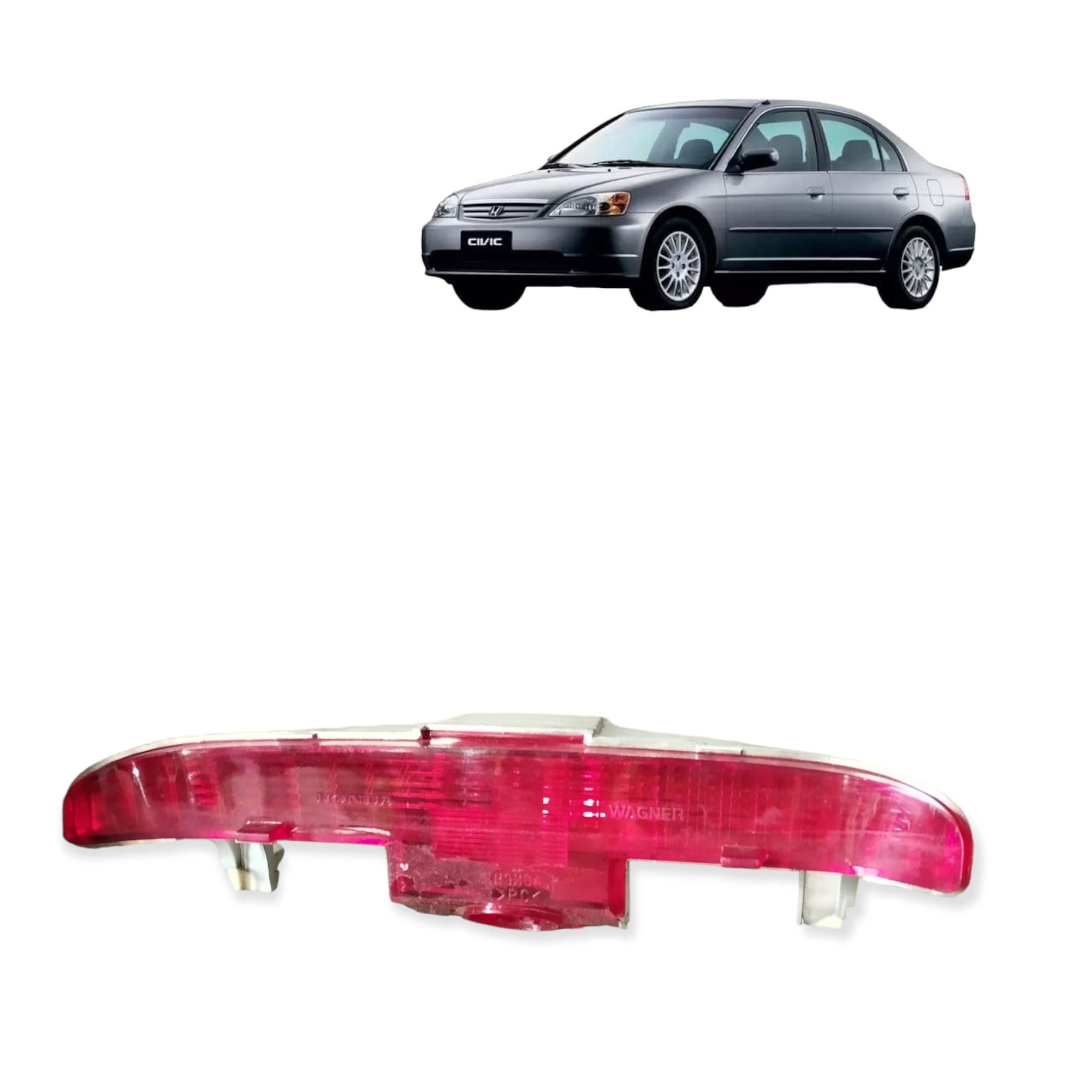 Break Light Luz De Freio Honda Civic 2001 2002 2007