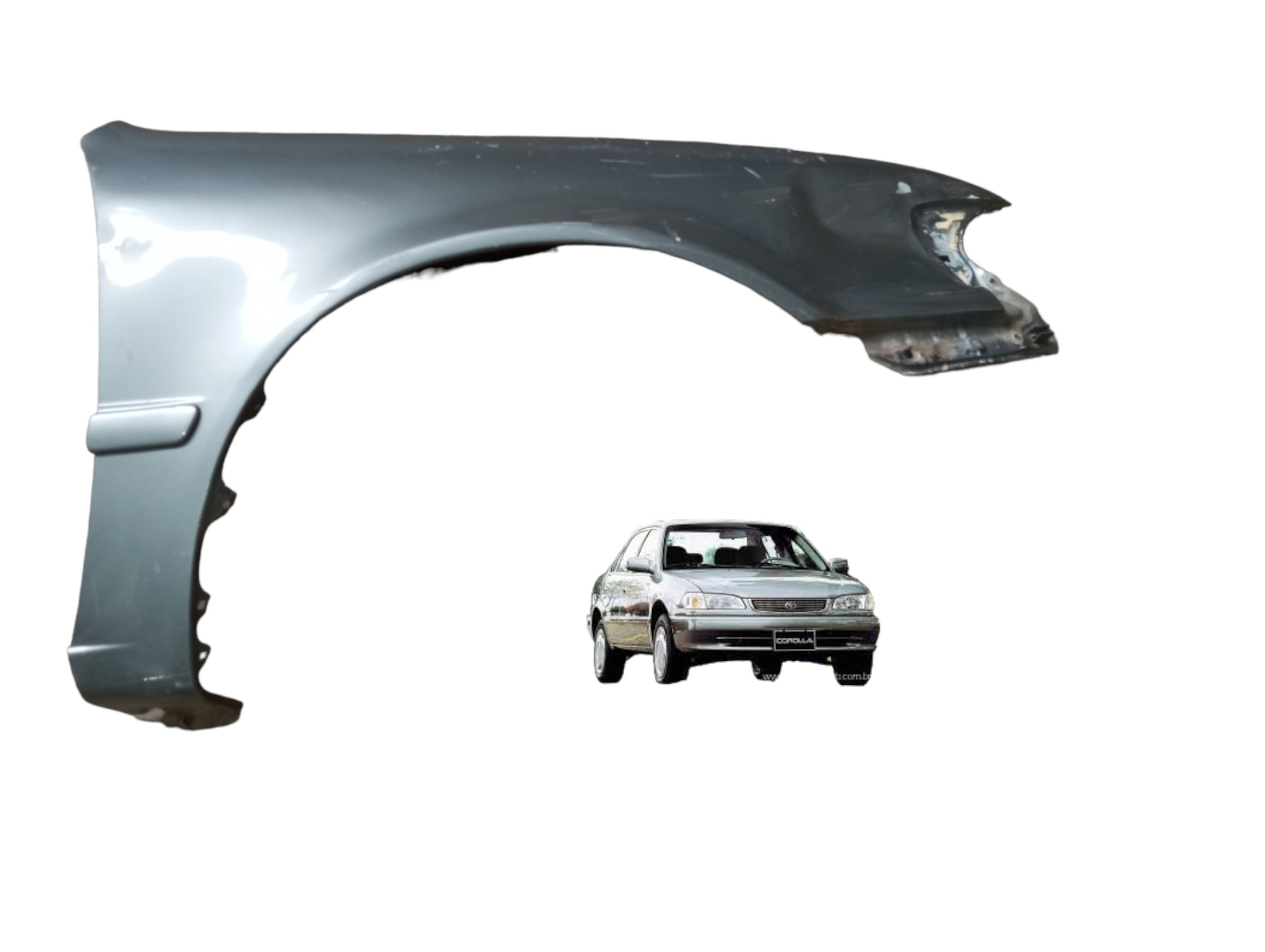 Paralama Direito Toyota Corolla 1.8 Automático 1998 1999 1