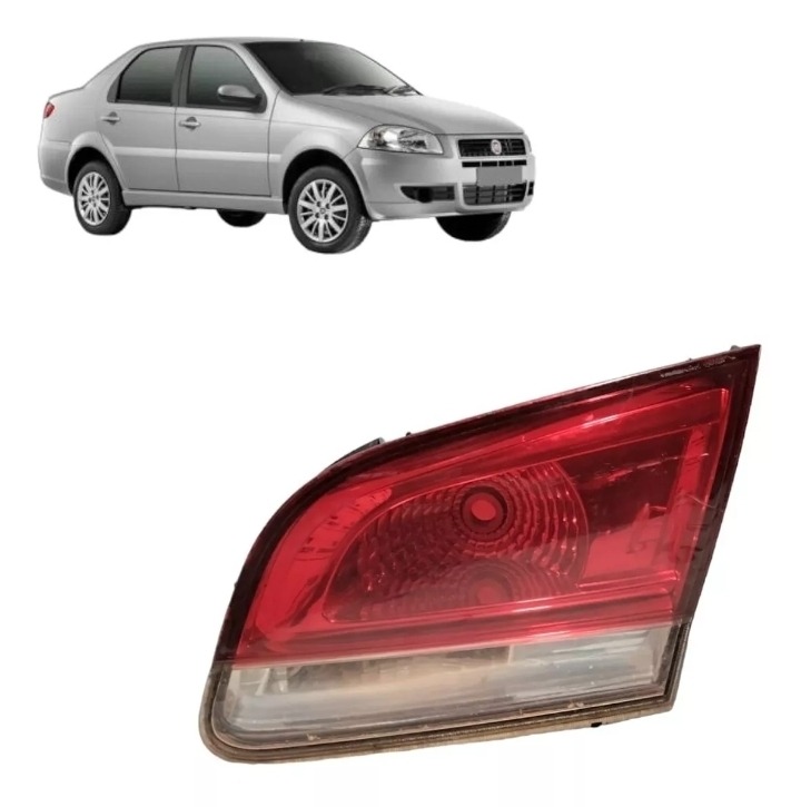 Lanterna Tampa Tras Direita Fiat Siena 2008 2009 2010 2012 1