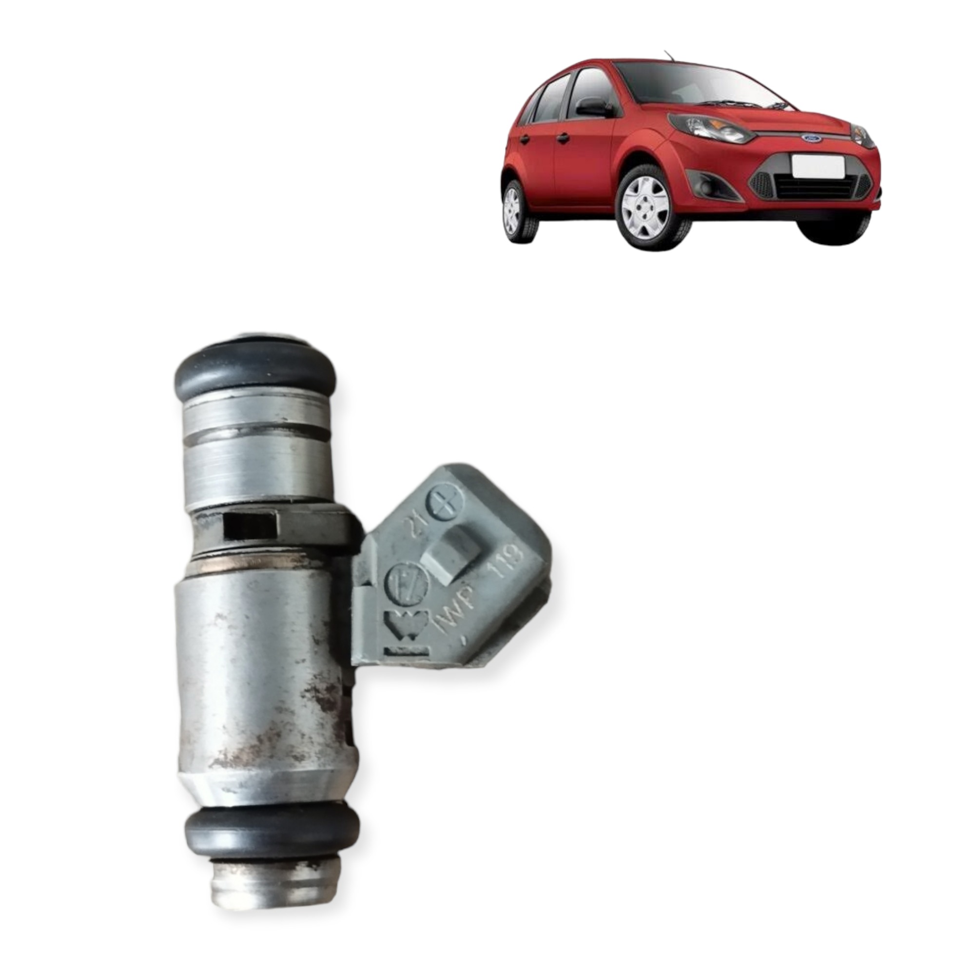 Bico Injetor Ford Fiesta Flex 1.0 1.3 2004 A 2008 Iwp119