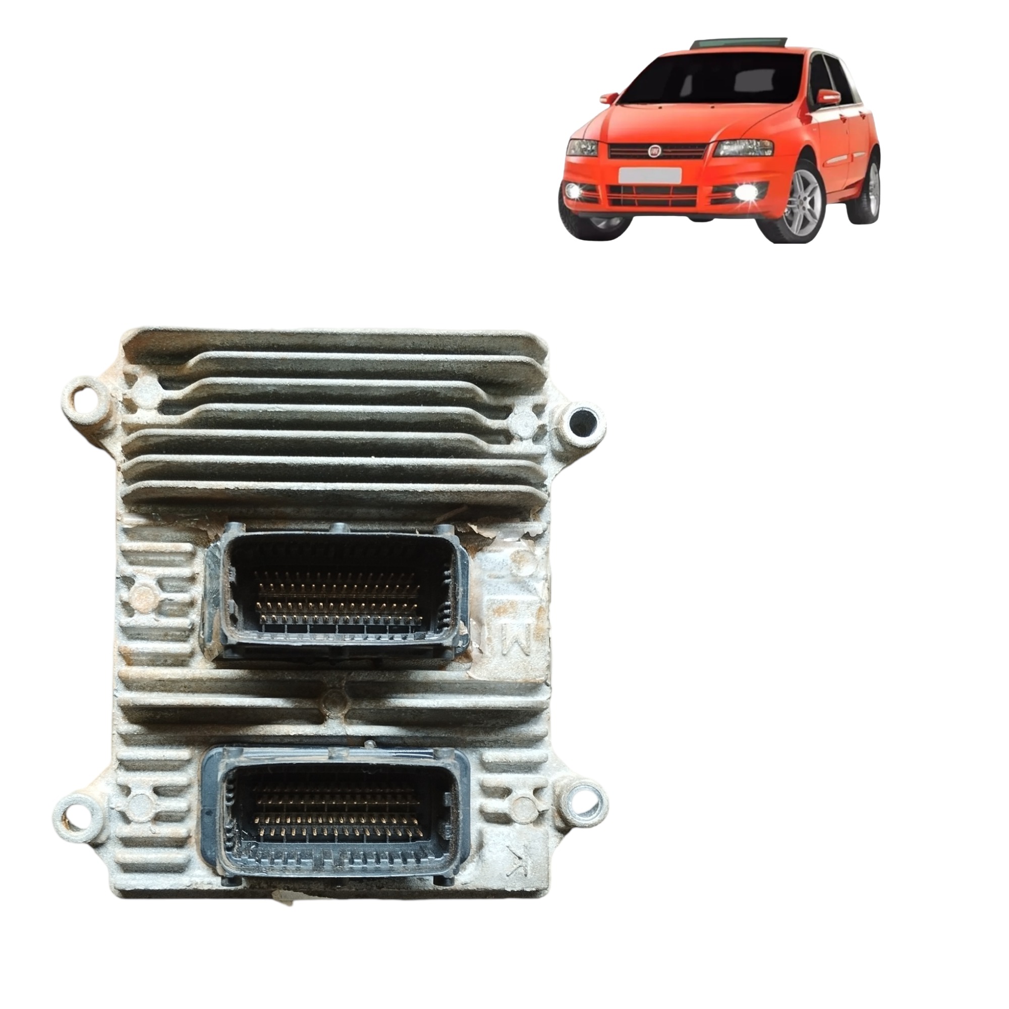 Módulo Injeção Fiat Stilo 1.8 8v Flex 2007 A 2011 55227225