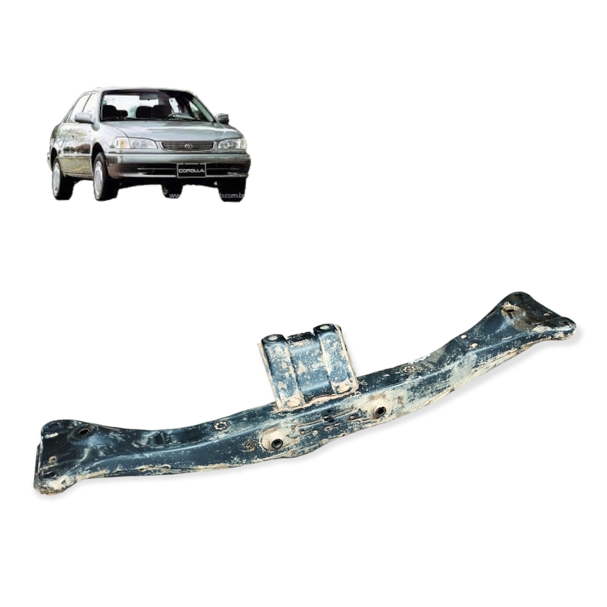 Travessa Agregado Dianteira Traseira Corolla 1.8 1998 A 2001 1