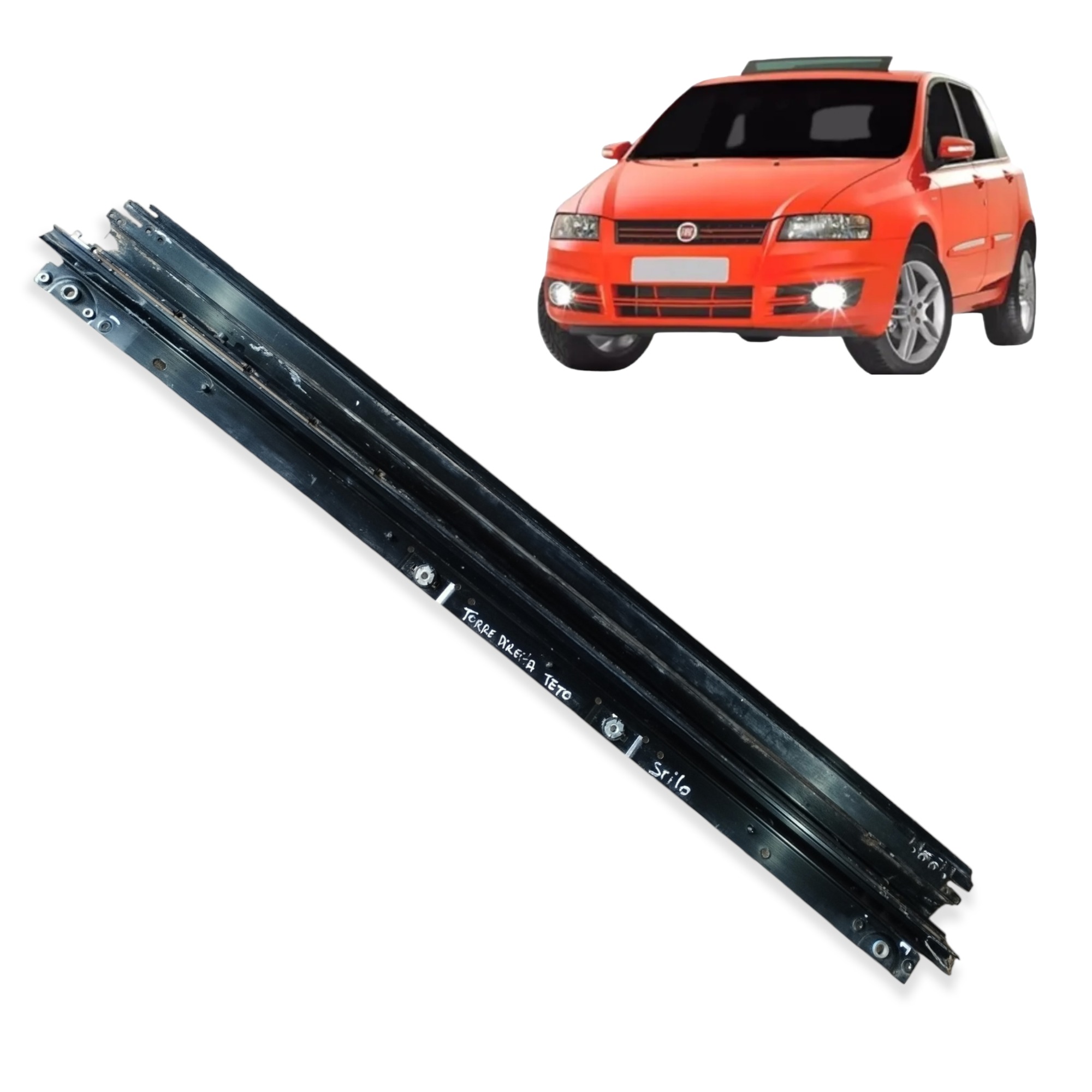 Canaleta Lado Direito Teto Solar Fiat Stilo 2007 2008 2011