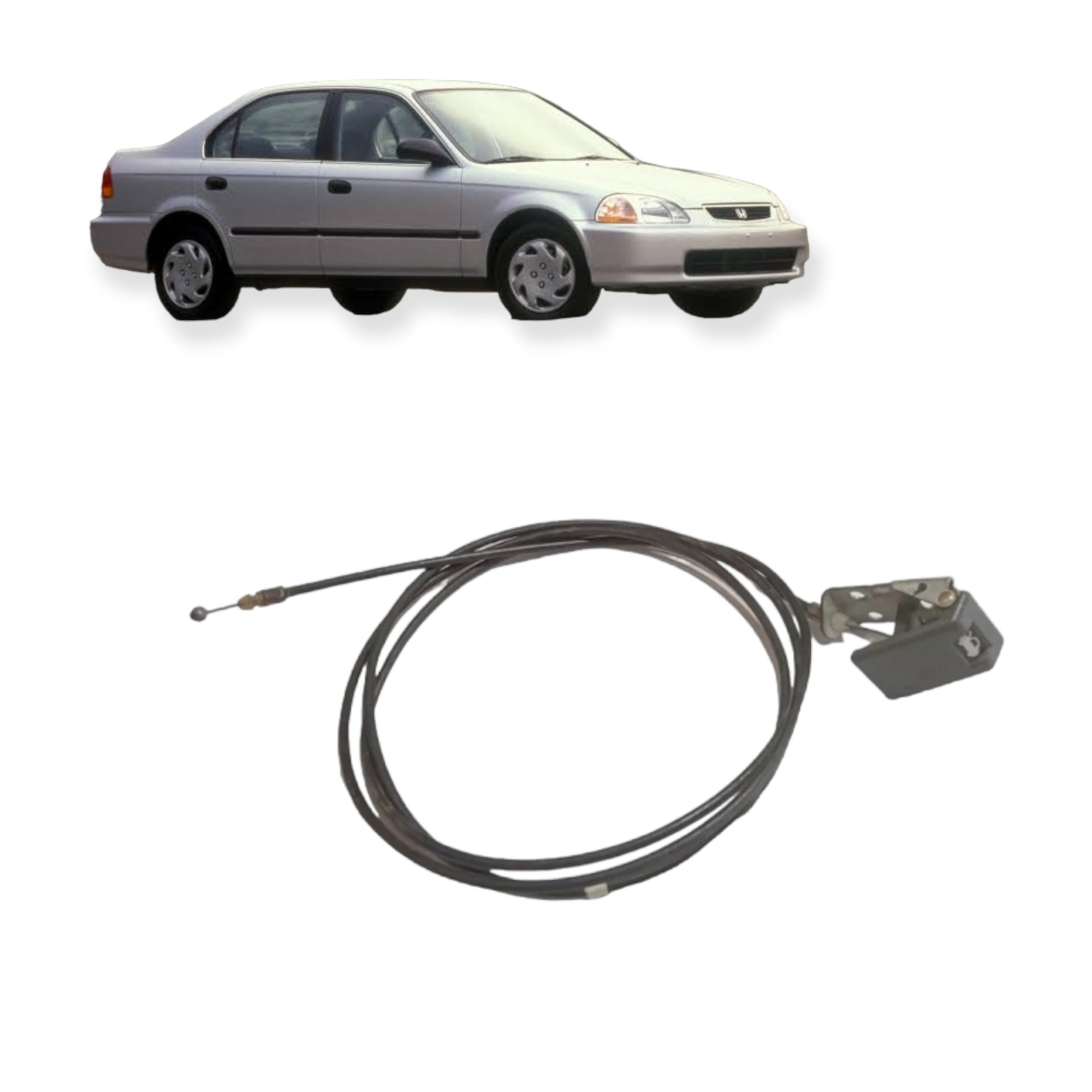 Abertura Capo Honda Civic 1.6 1996 1997 1998 1999 2000