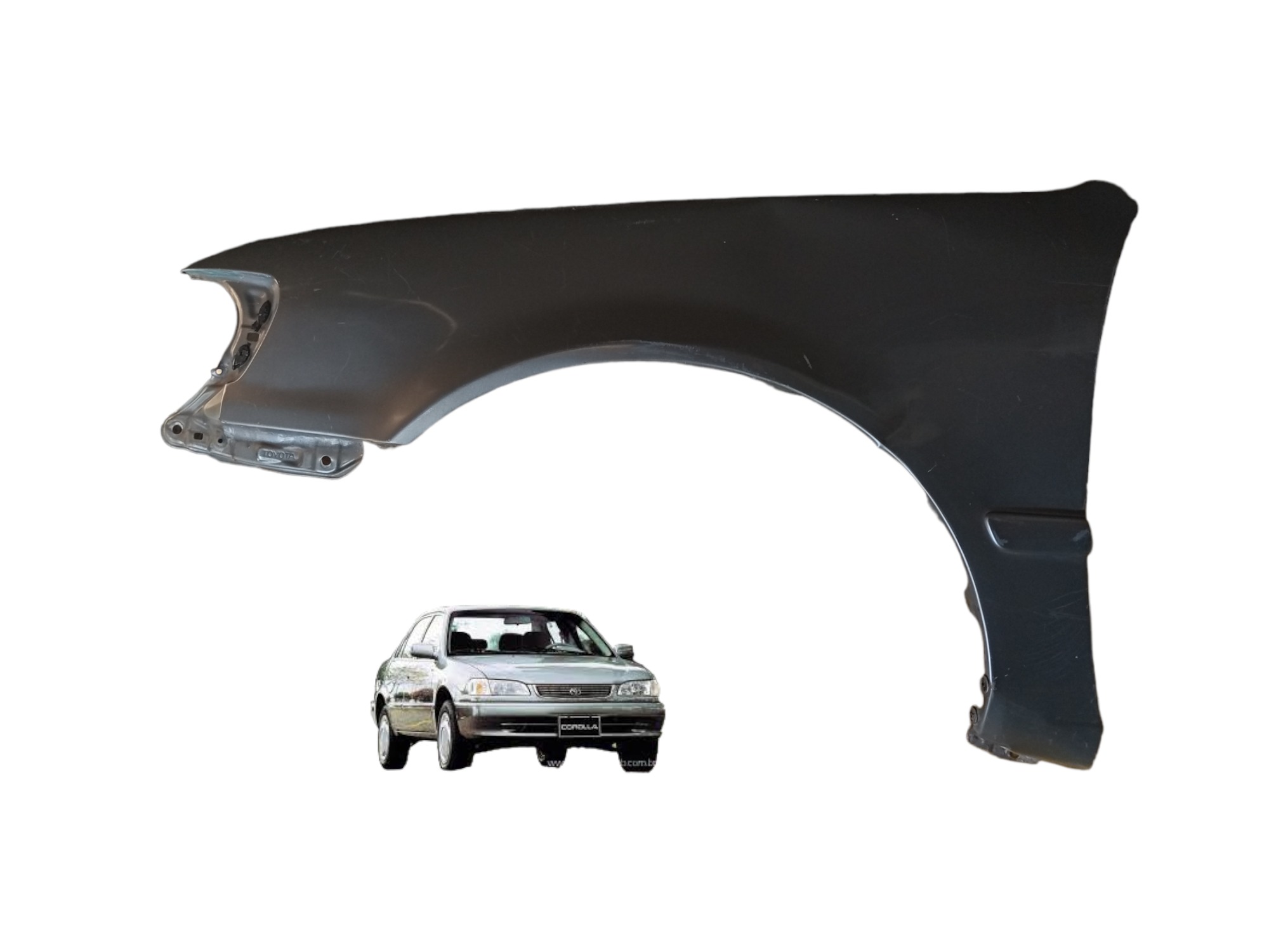 Paralama Esquerdo Toyota Corolla 1998 1999 2000 2001 2002 8