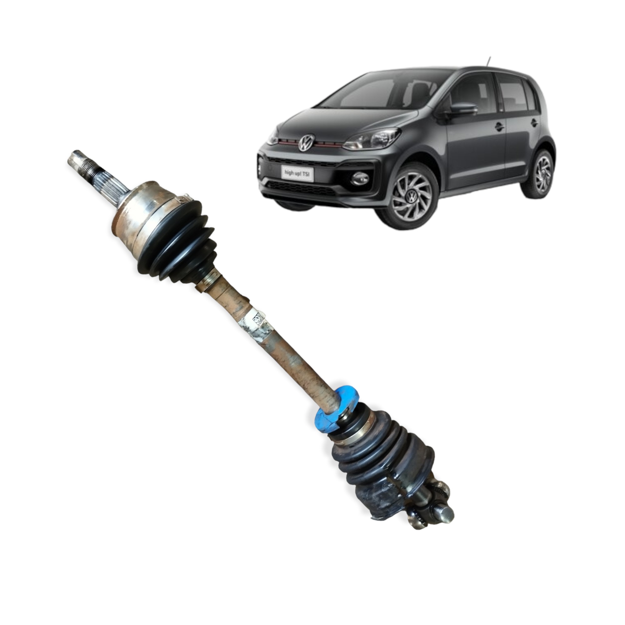 Semi Eixo Esquerdo Fiat Mobi 1.0 4cc Flex 2016 2017 2022 1