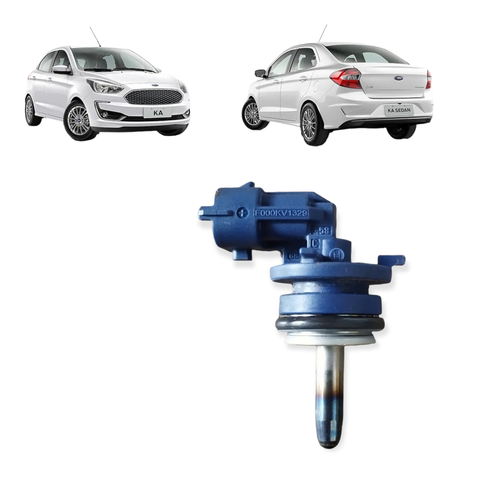 Vela Aquecedora Ford Ka 1.0 3cc 2020 2021 1