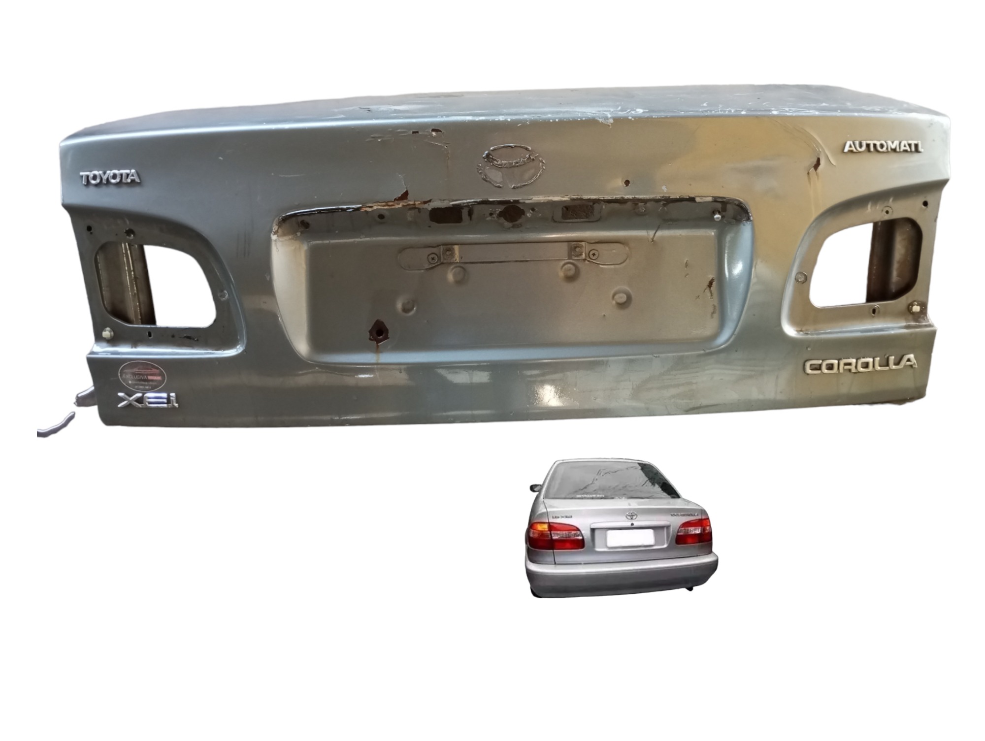 Tampa Traseira Toyota Corolla 1.8 1998 1999 2000 644011a70 1