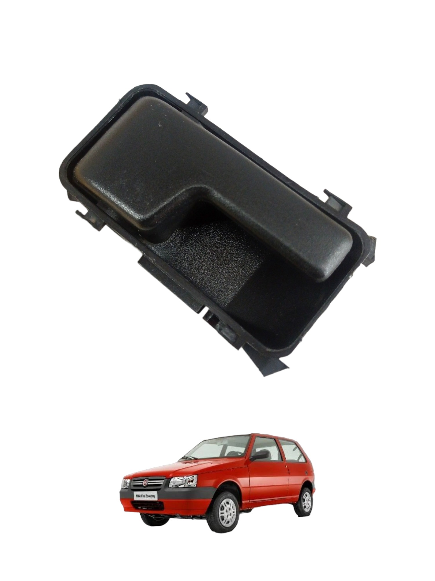 Maçaneta Interna Dianteira Direita Fiat Uno Ano 2002 A 2012 4