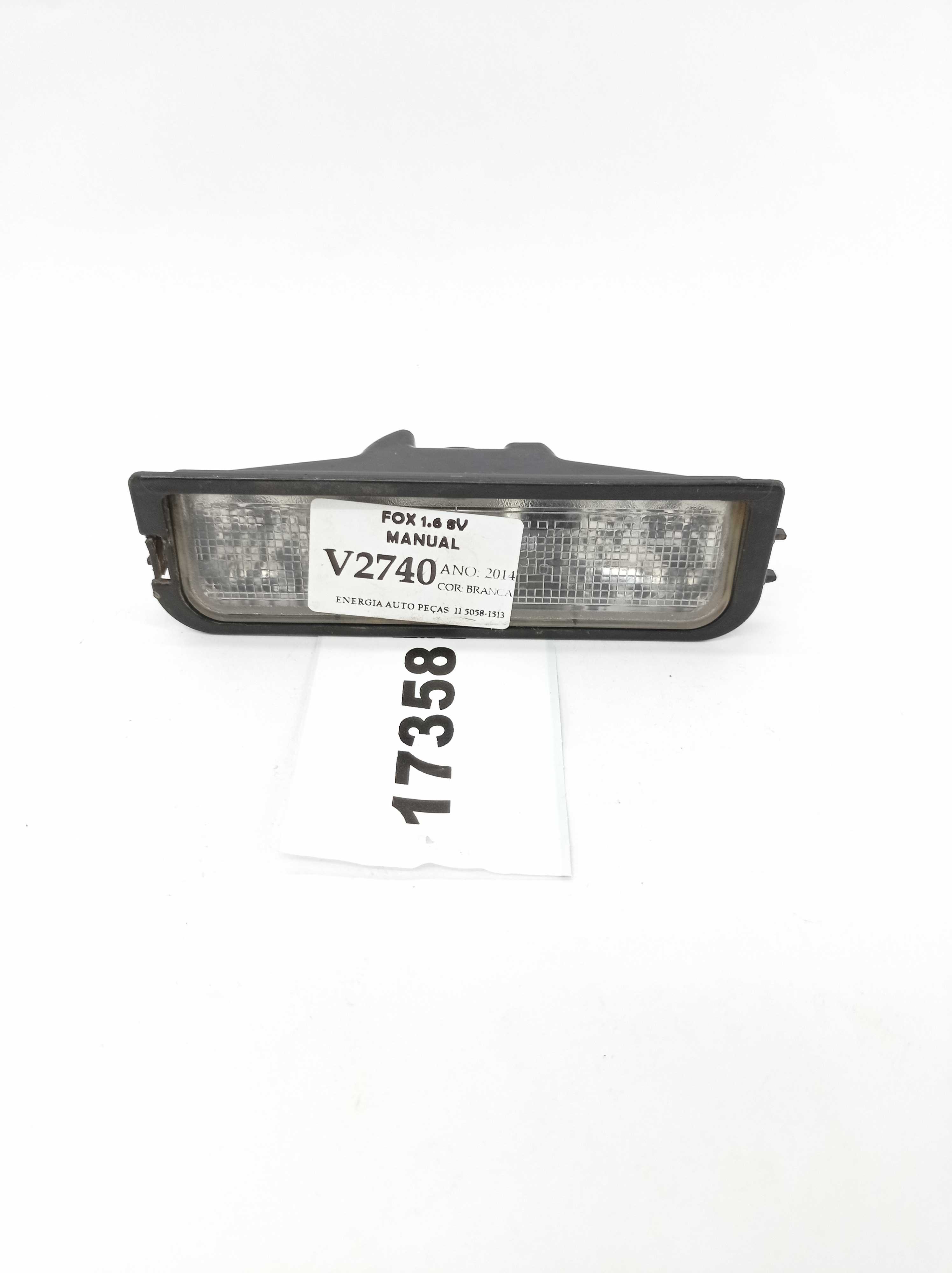 Lanterna Luz De Placa Sem Lâmpada Volks Fox 2014 5u0943021 2