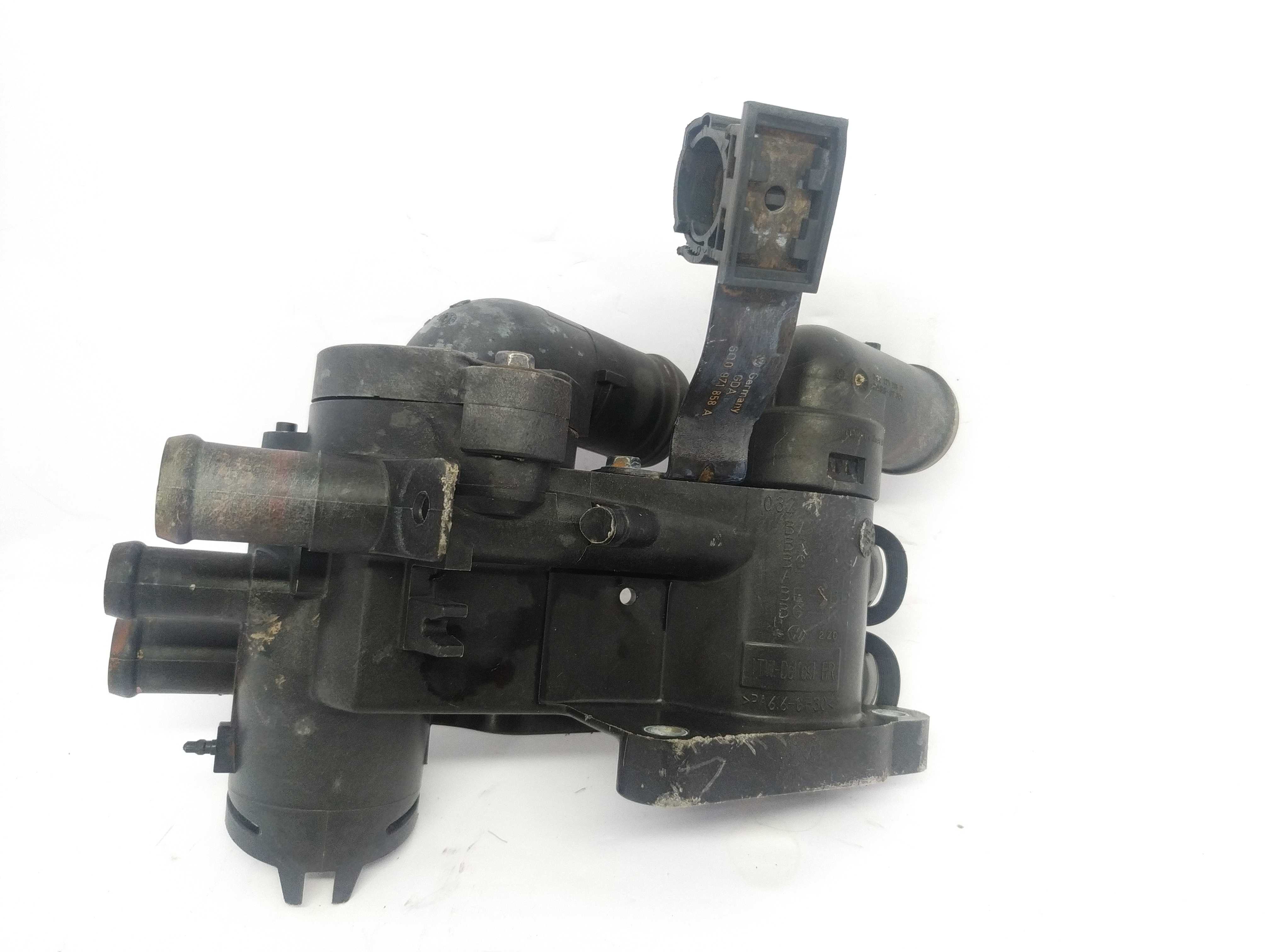 Carcaca Valvula Termostatica Vw Gol Polo Golf Fox 600971858a 2