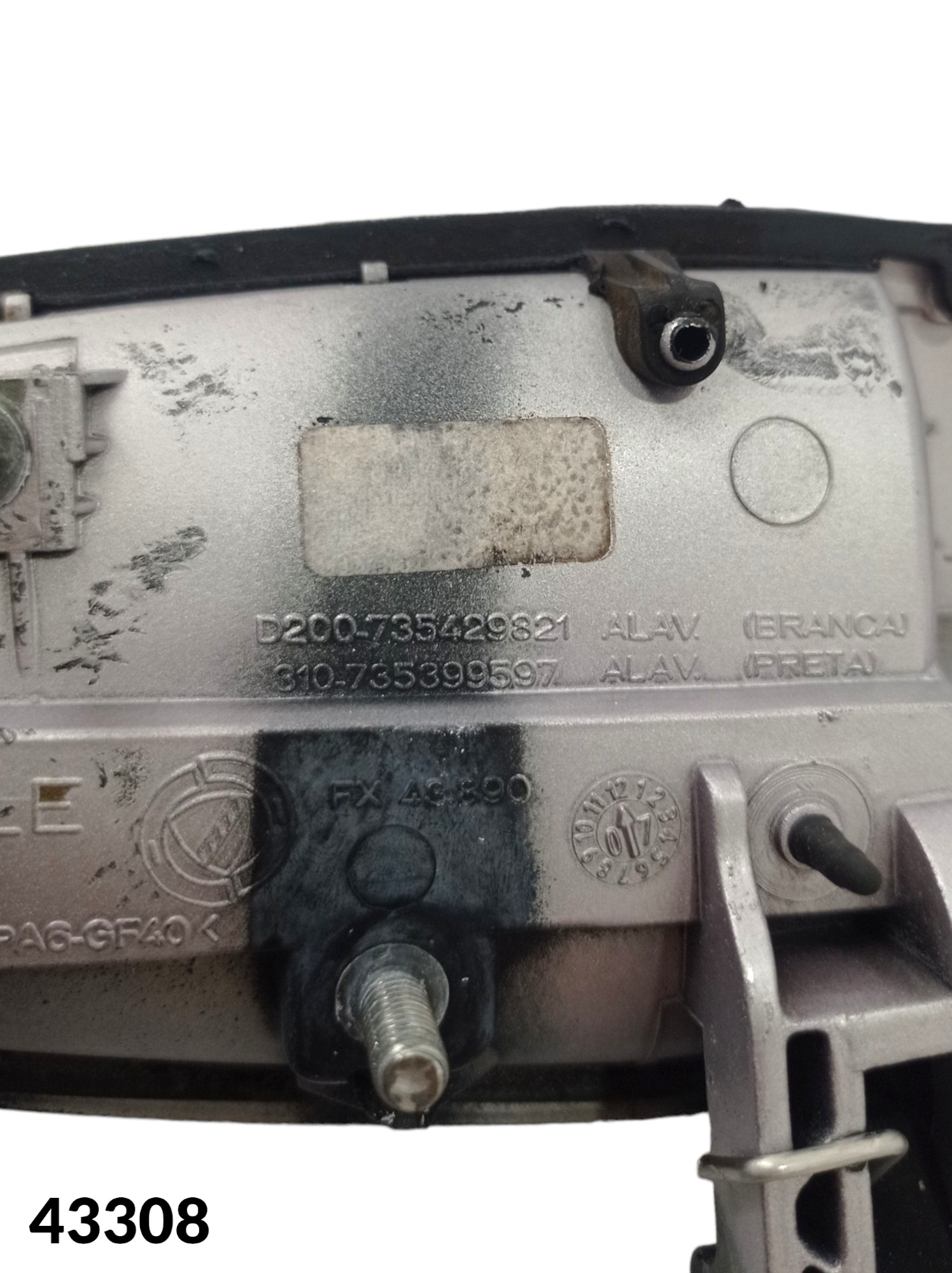 Maçaneta Externa Traseira Esquerda Fiat Punto 2007 A 2015 6
