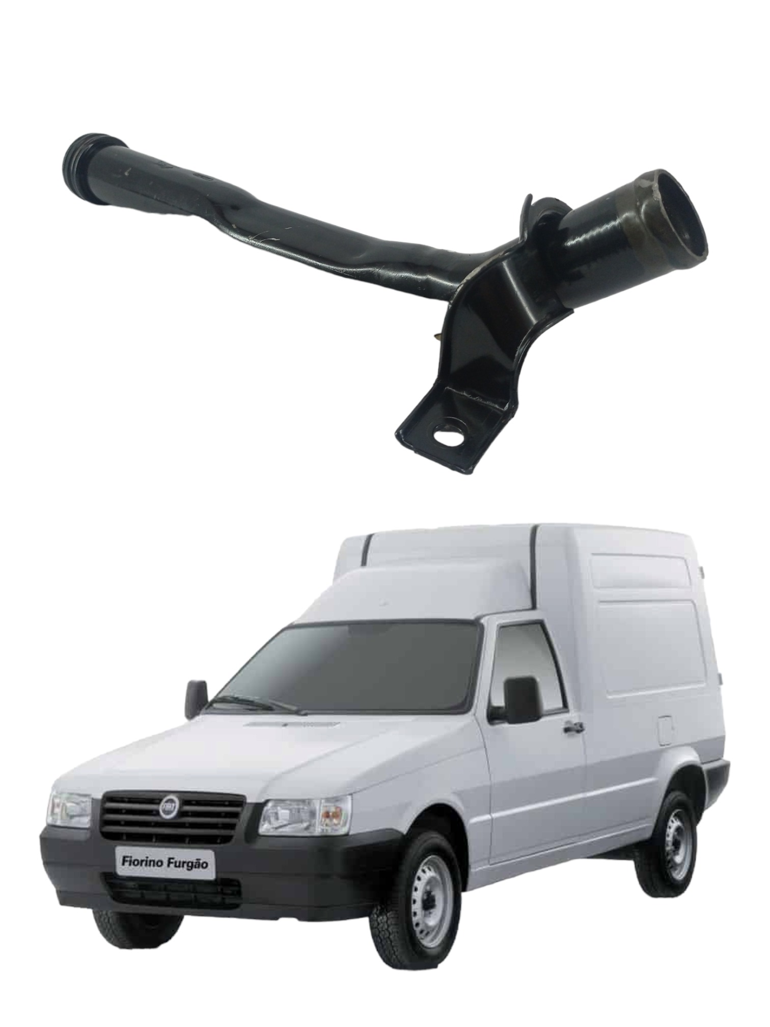 Cano Tubo Agua Fiat Fiorino Fire 2004/2013 55254086 3
