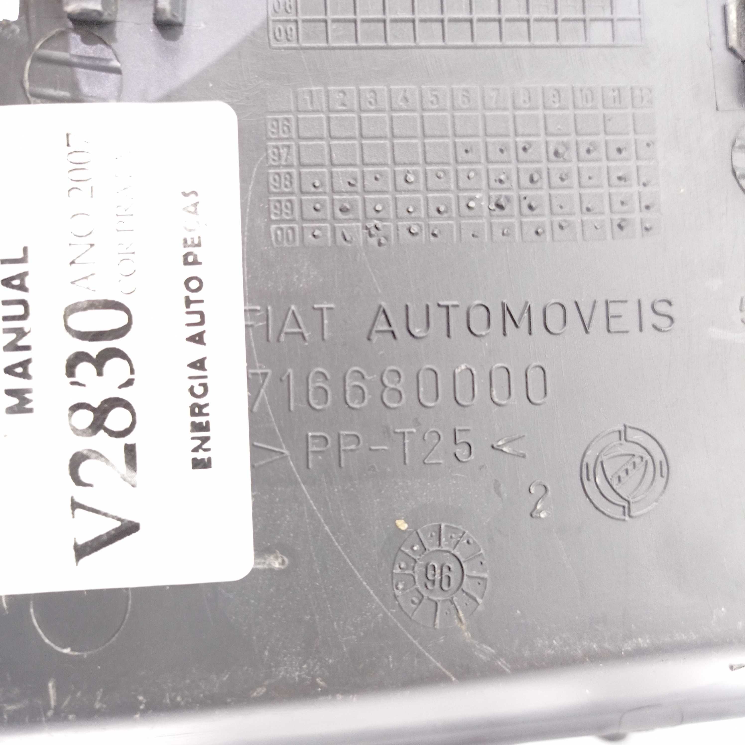 Cinzeiro Porta Treco Fiat Palio 716680000 E24956 5