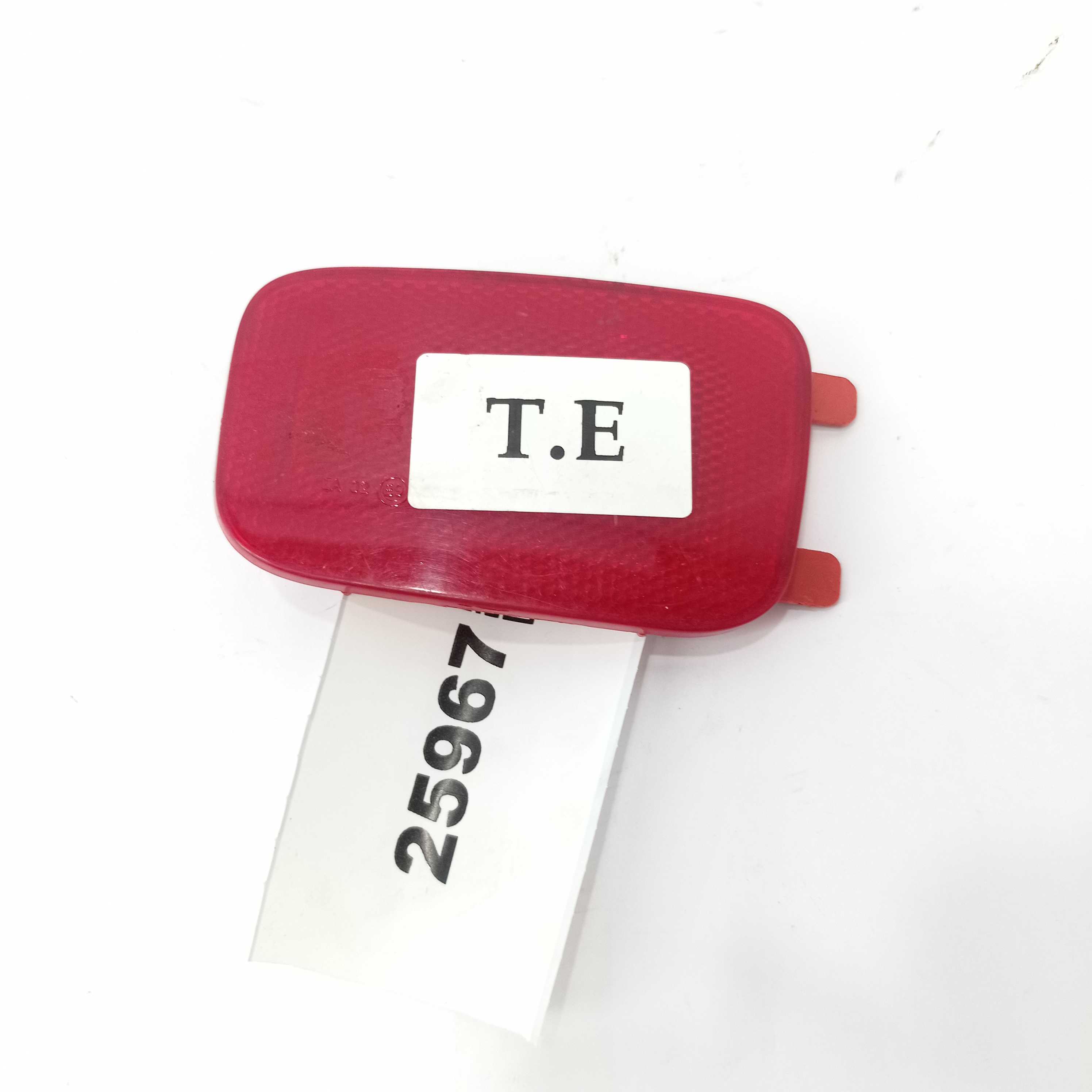 Refletor Para-choque Tras/esq Fiat Uno 51834860 E25967 Vermelho