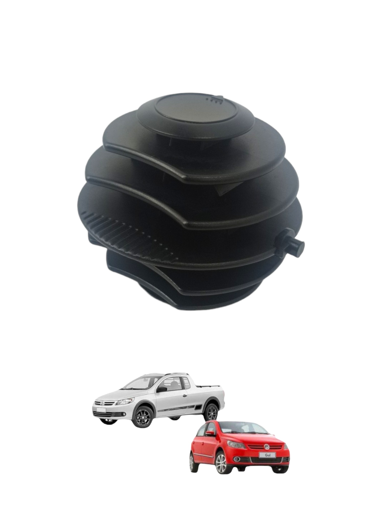 Difusor De Ar Volkswagen Gol Saveiro G4 G5