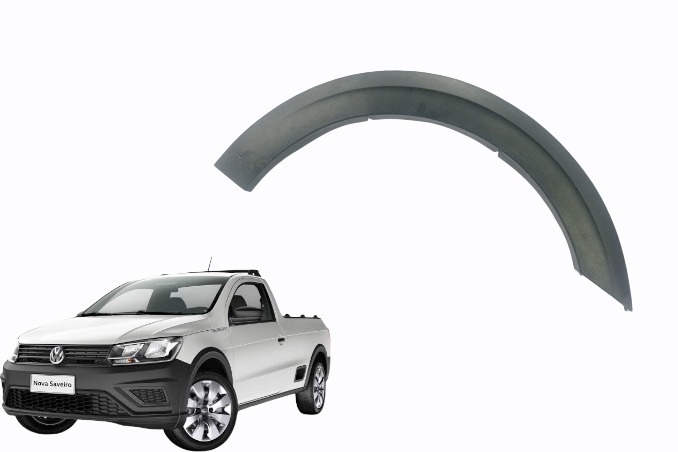 Moldura paralama Tras esquerdo Vw Saveiro 5u7853503c estoque 5
