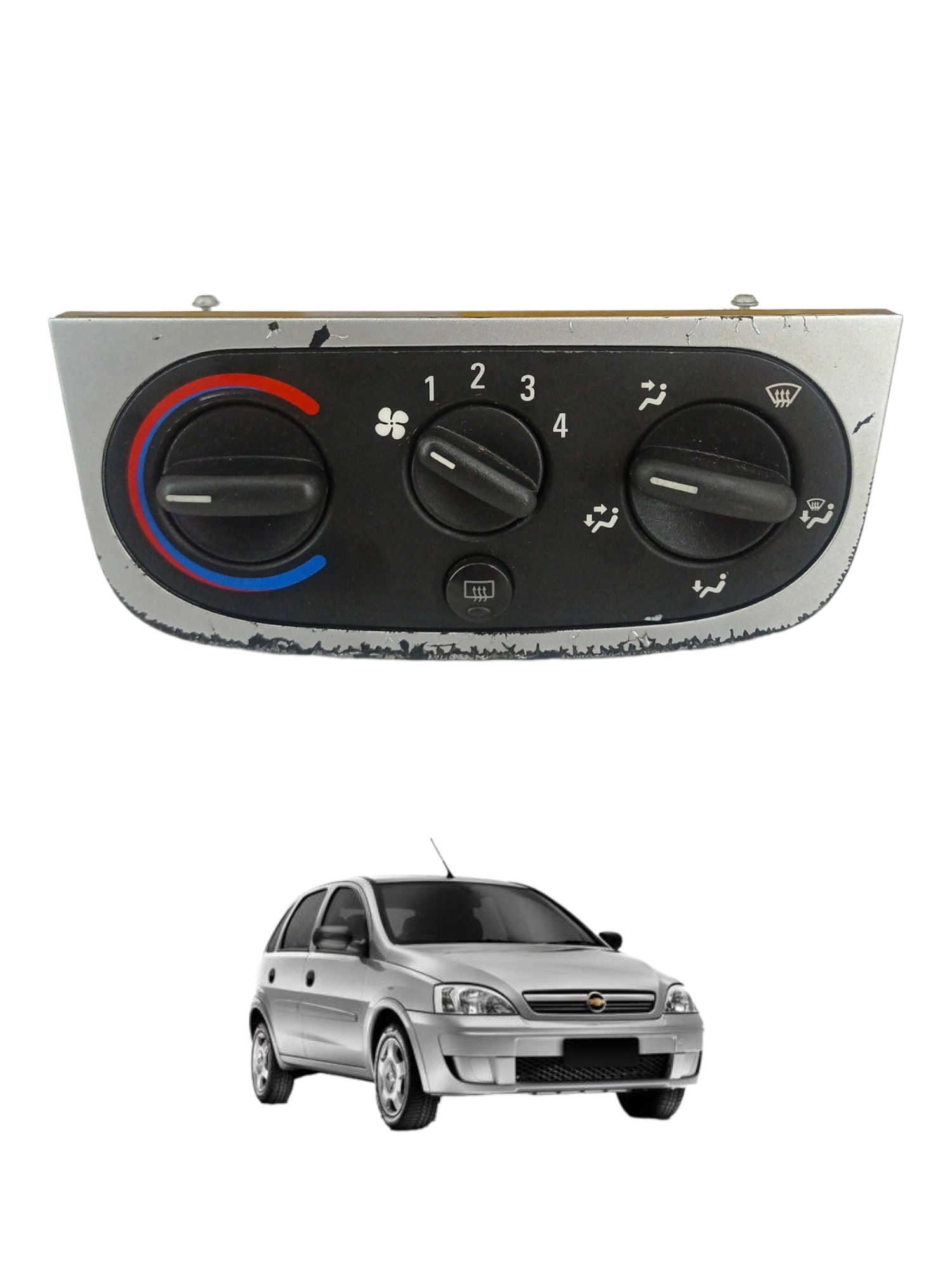 Painel Comando Ar Condicionado Gm Corsa 1.4 2003 a 2012 5