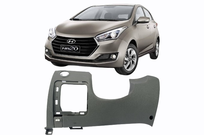 Acabamento Inferior Painel Hyundai Hb20 2017 E30083