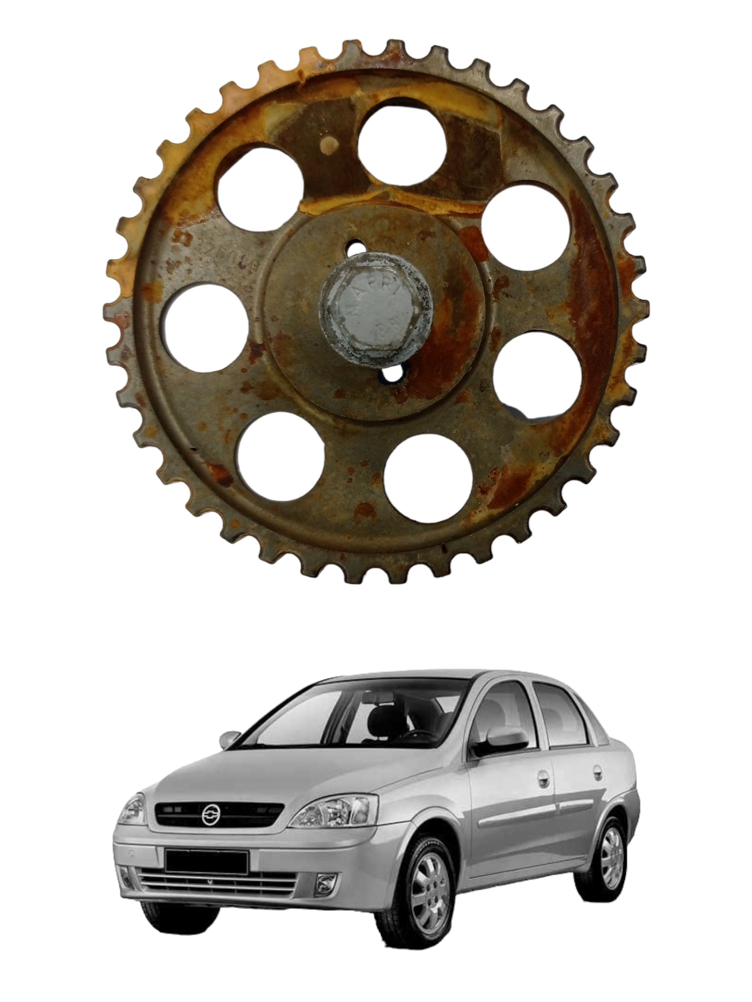 Polia Comando Válvula Gm Corsa Montana Ano 2002/2012