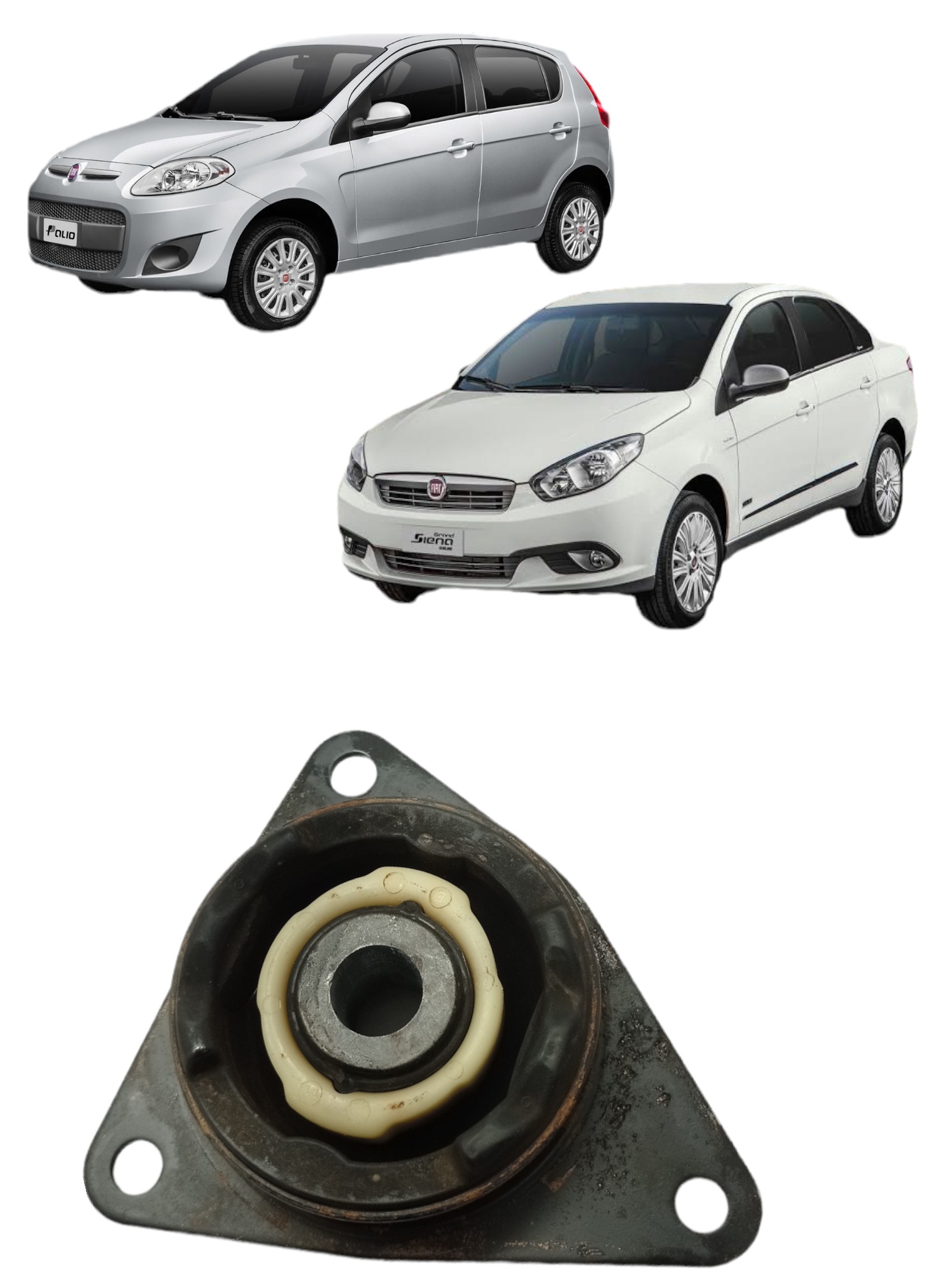 Coxim Câmbio Fiat Palio Attrac Grand Siena 2013/2019 51834107 6
