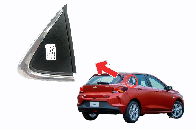 Acabamento Externo Tras Direito Gm Onix Premier 2020 E30780 3