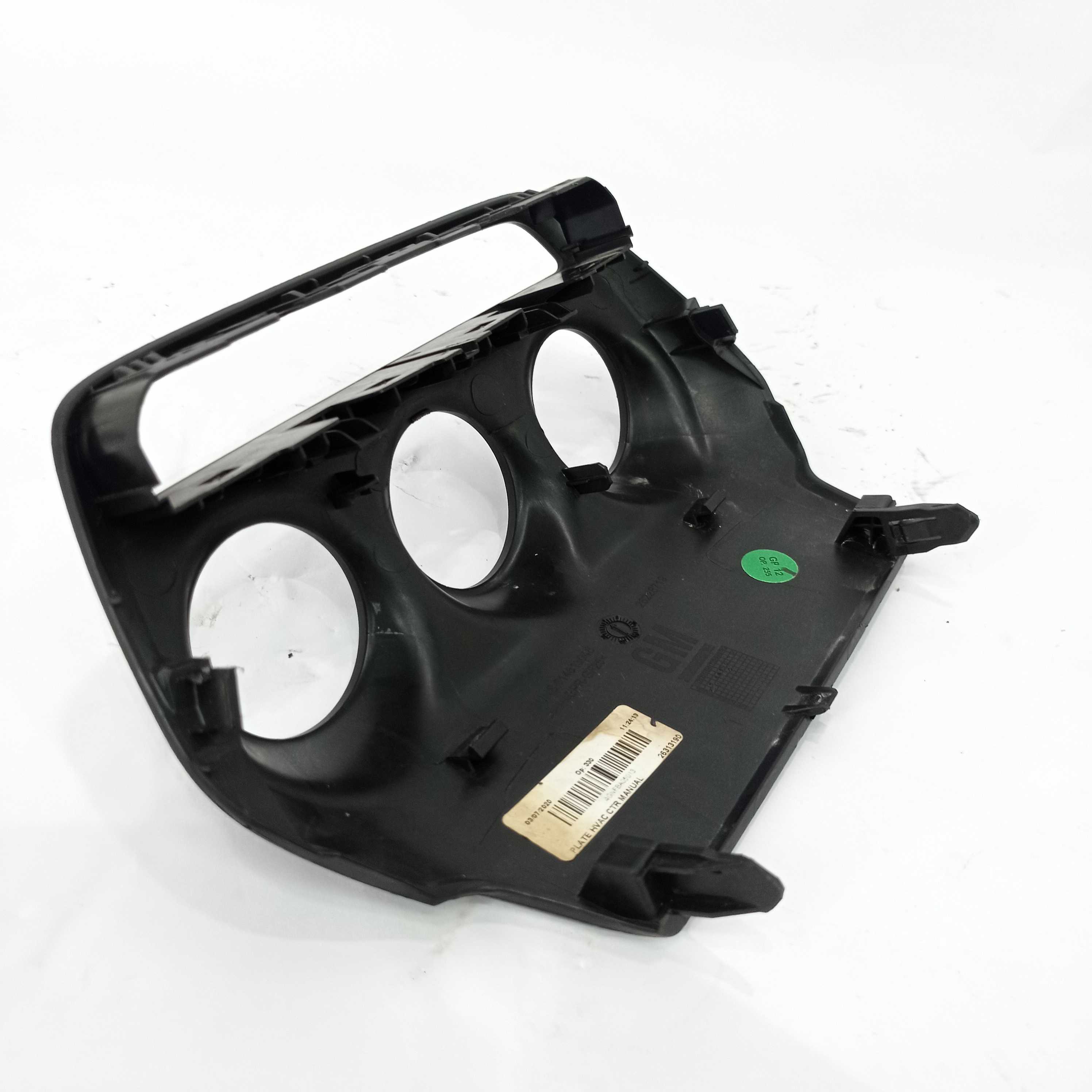 Moldura Comando Ar Condicionado Gm Onix 1.0 3cc 2020 A 2022 2