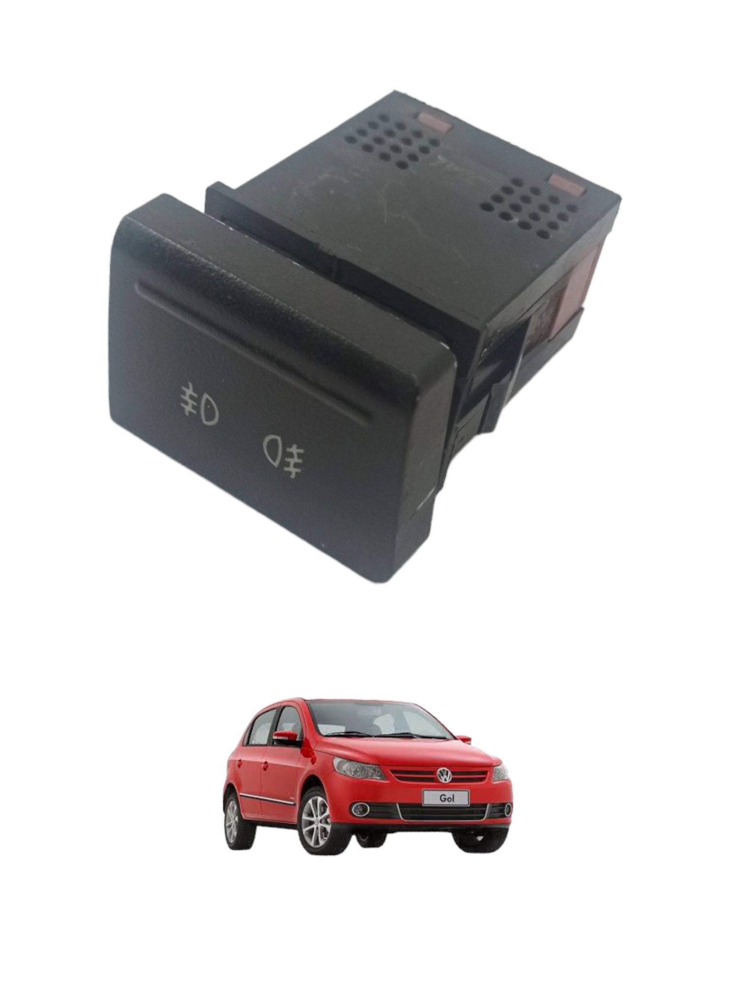 Botão Farol De Milha Volkswagen Gol G5 6
