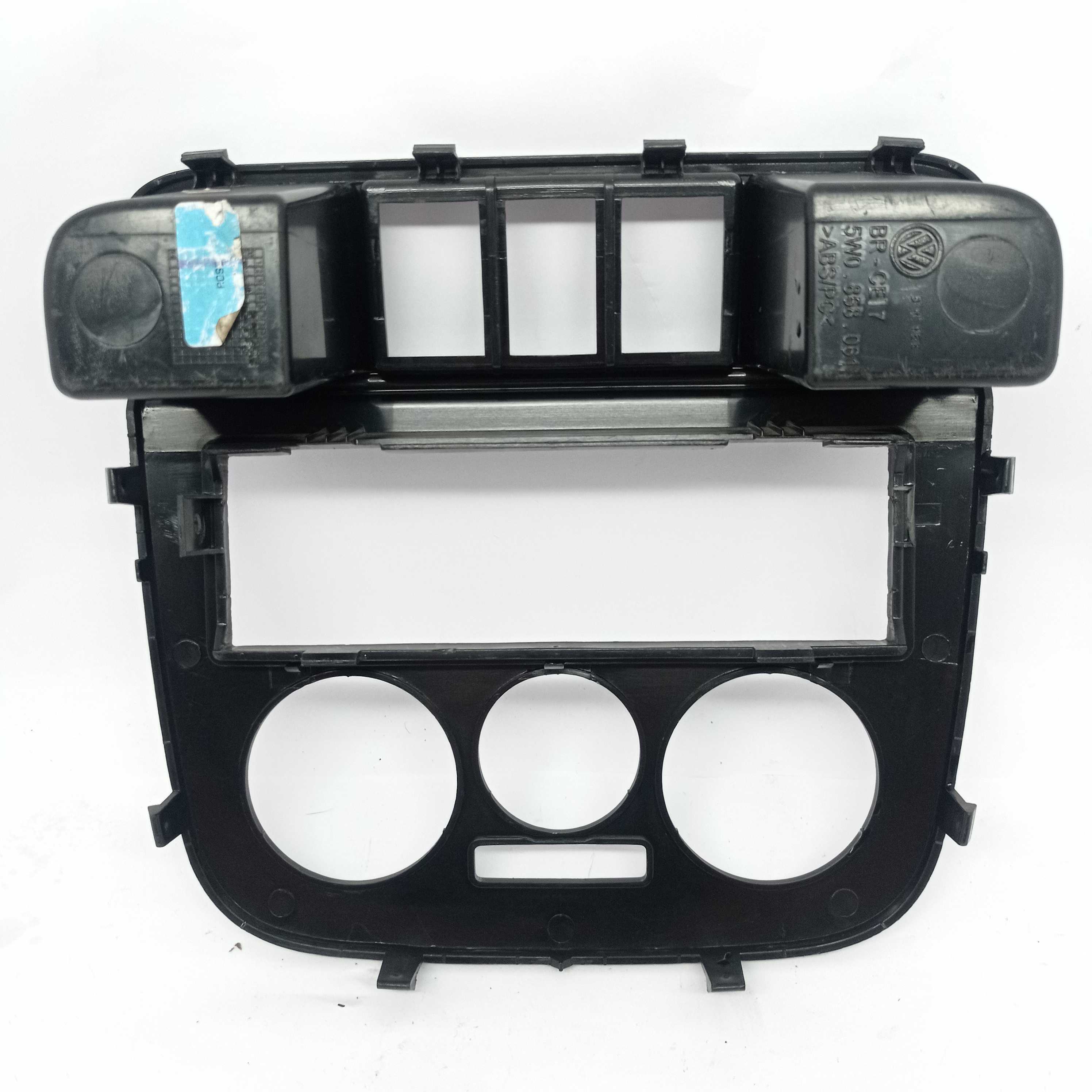 Moldura painel central Volkswagen Gol G4 5w0858061 Estoque 3