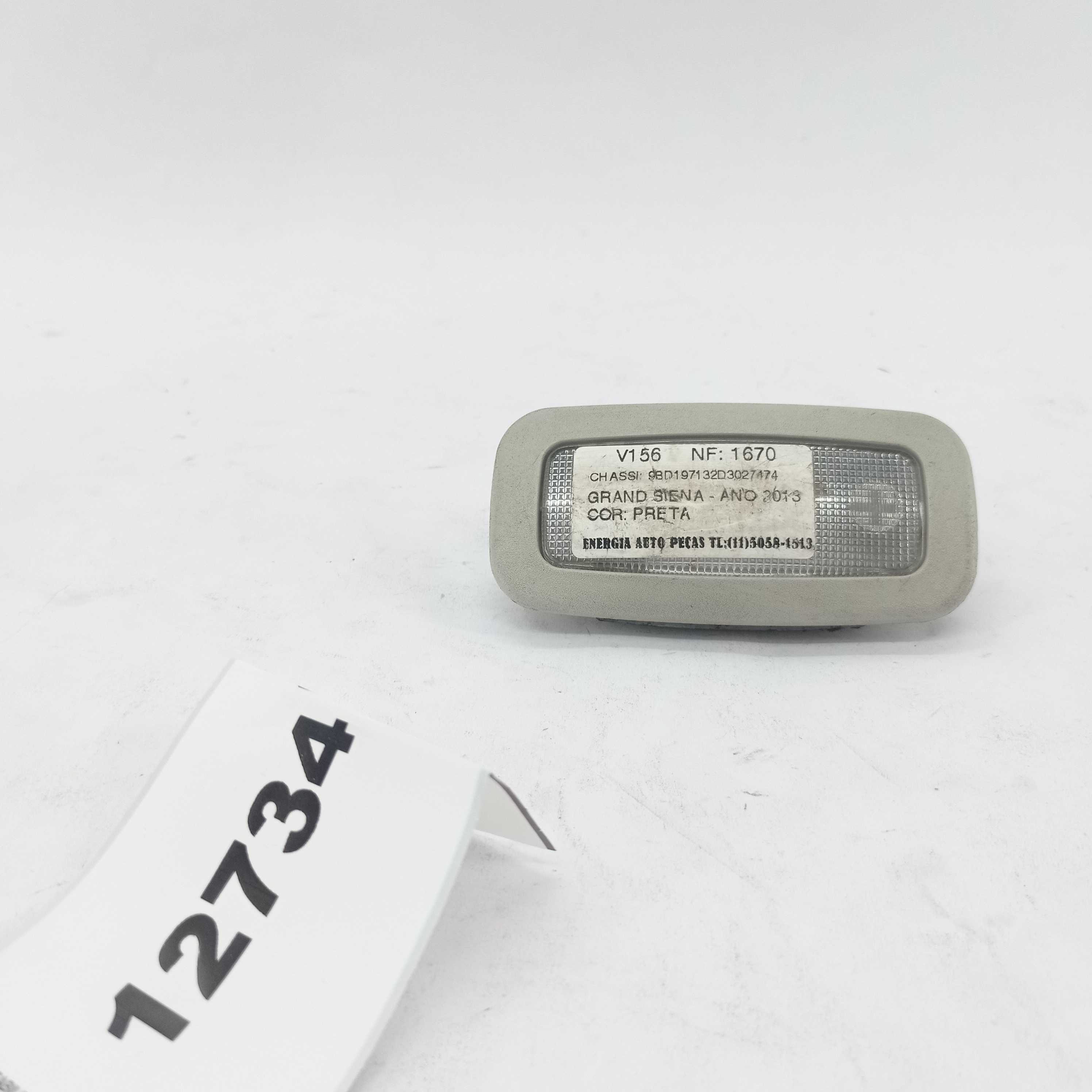 Luz de teto traseira Fiat Grand Siena 2013 735306195