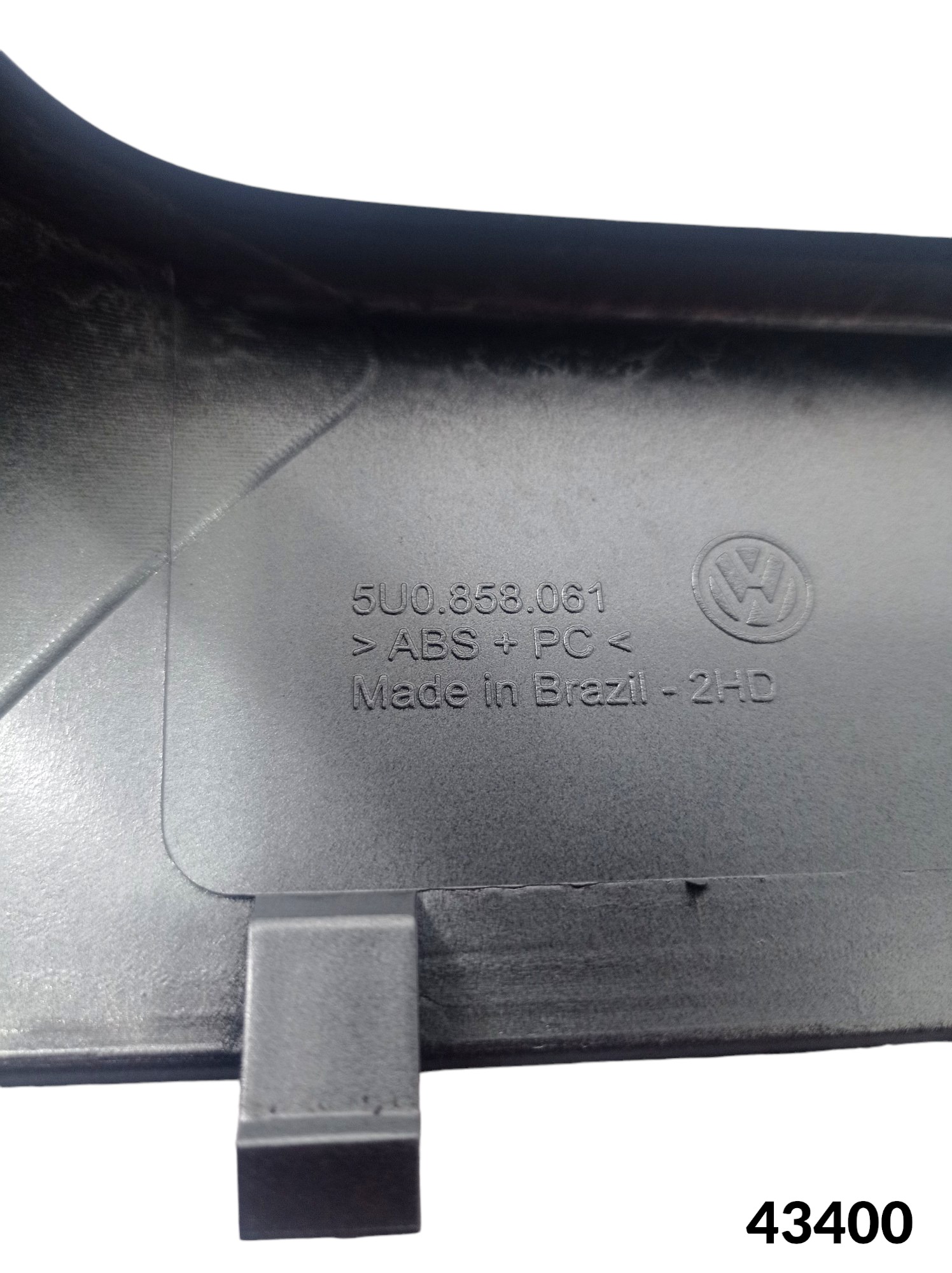 Acabamento Moldura Central Volkswagen Gol Voyage G5 Cinza 2