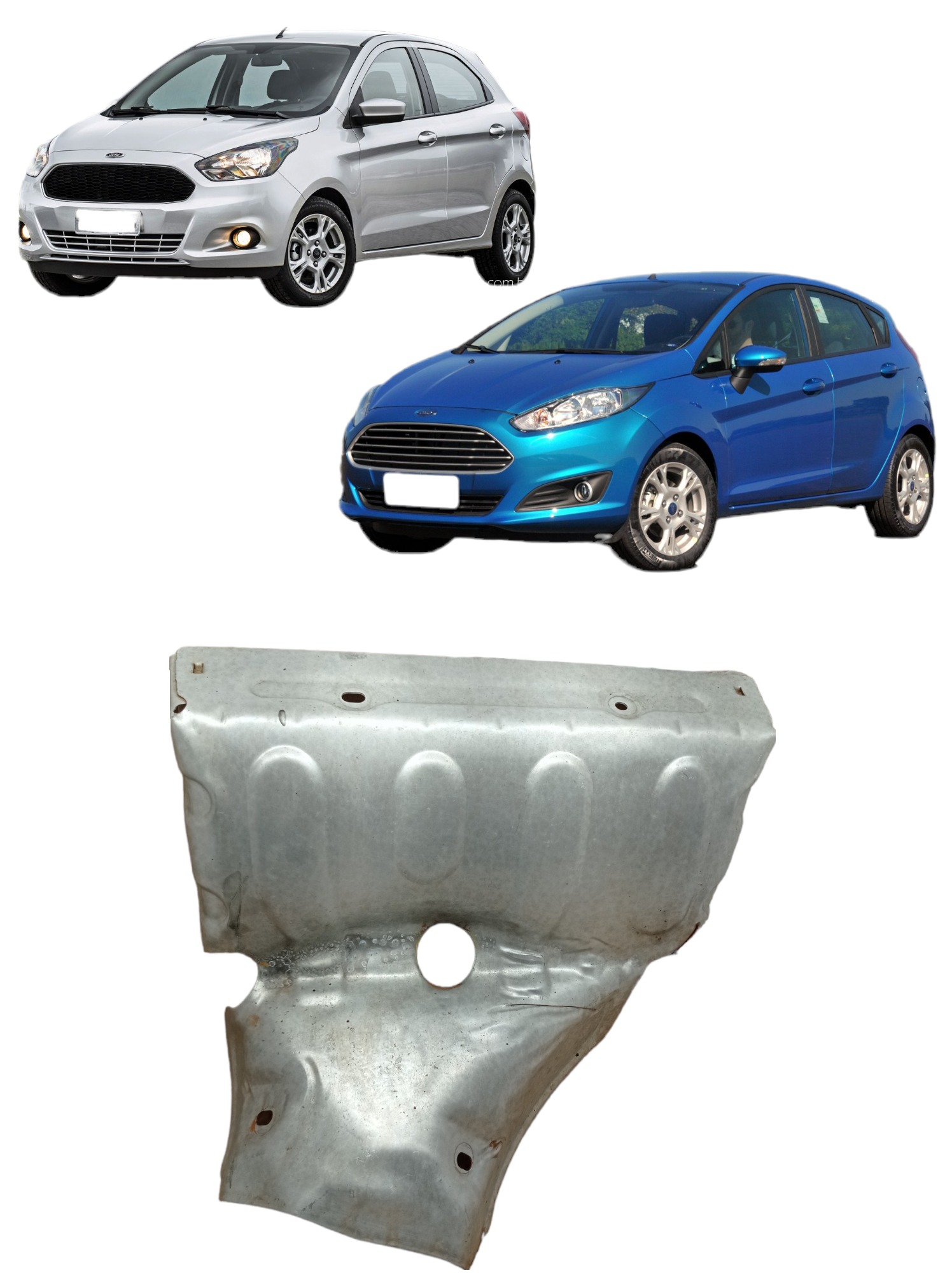 Protetor Coletor Escape Ford Ka New Fiesta 1.5 2015/2019 4