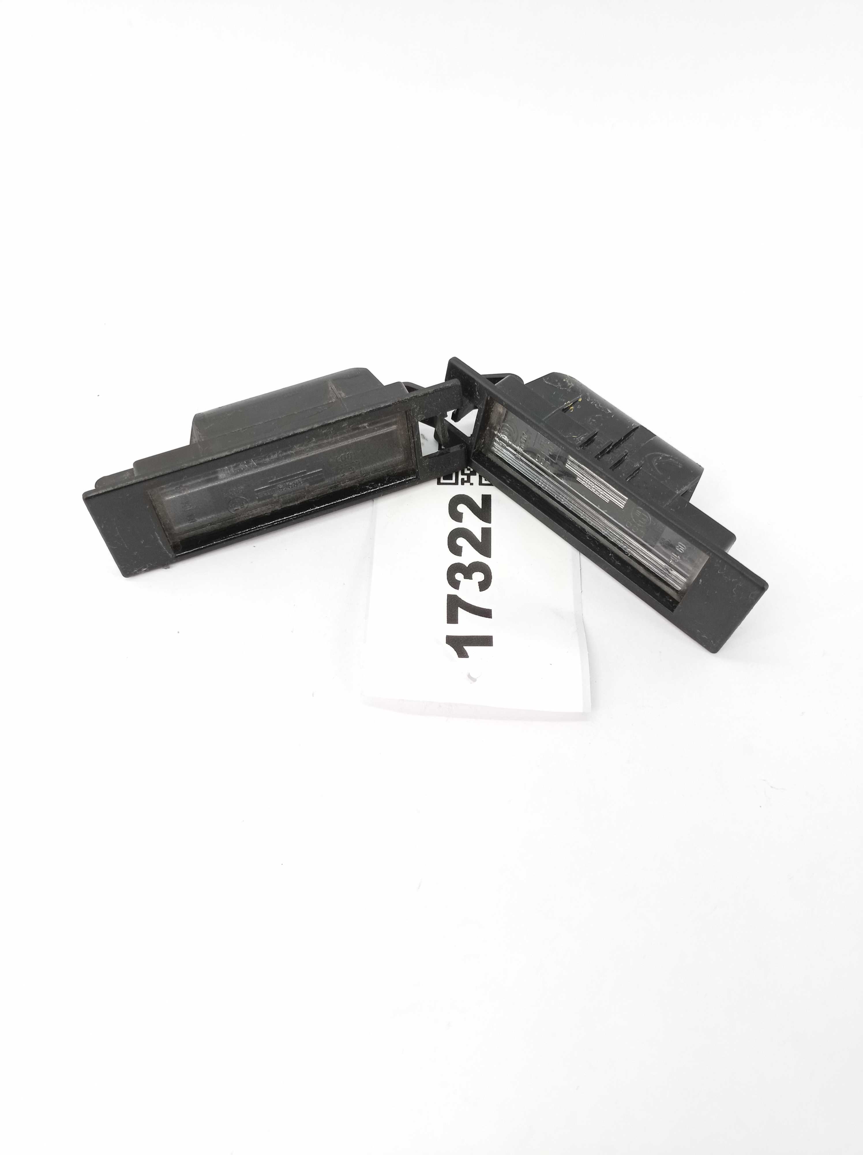 Par Luz De Placa S/ Lâmpada Gm Corsa Cobalt Meriva 0461200