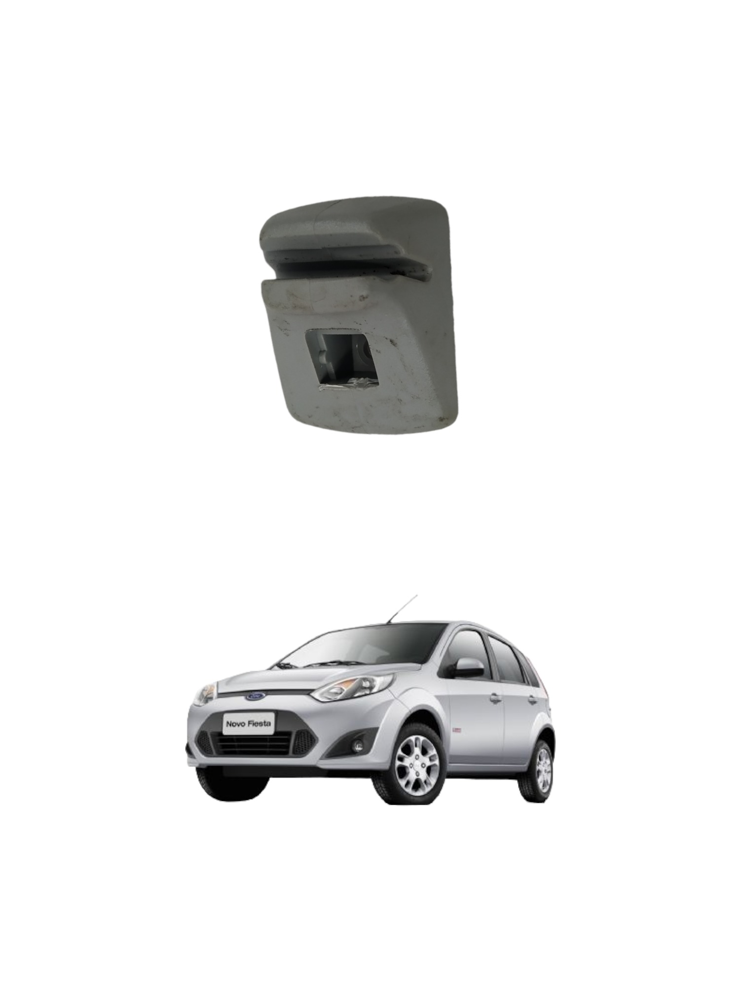 Suporte Quebra Sol Ford Fiesta Rocam 1.6 16V 2010 8