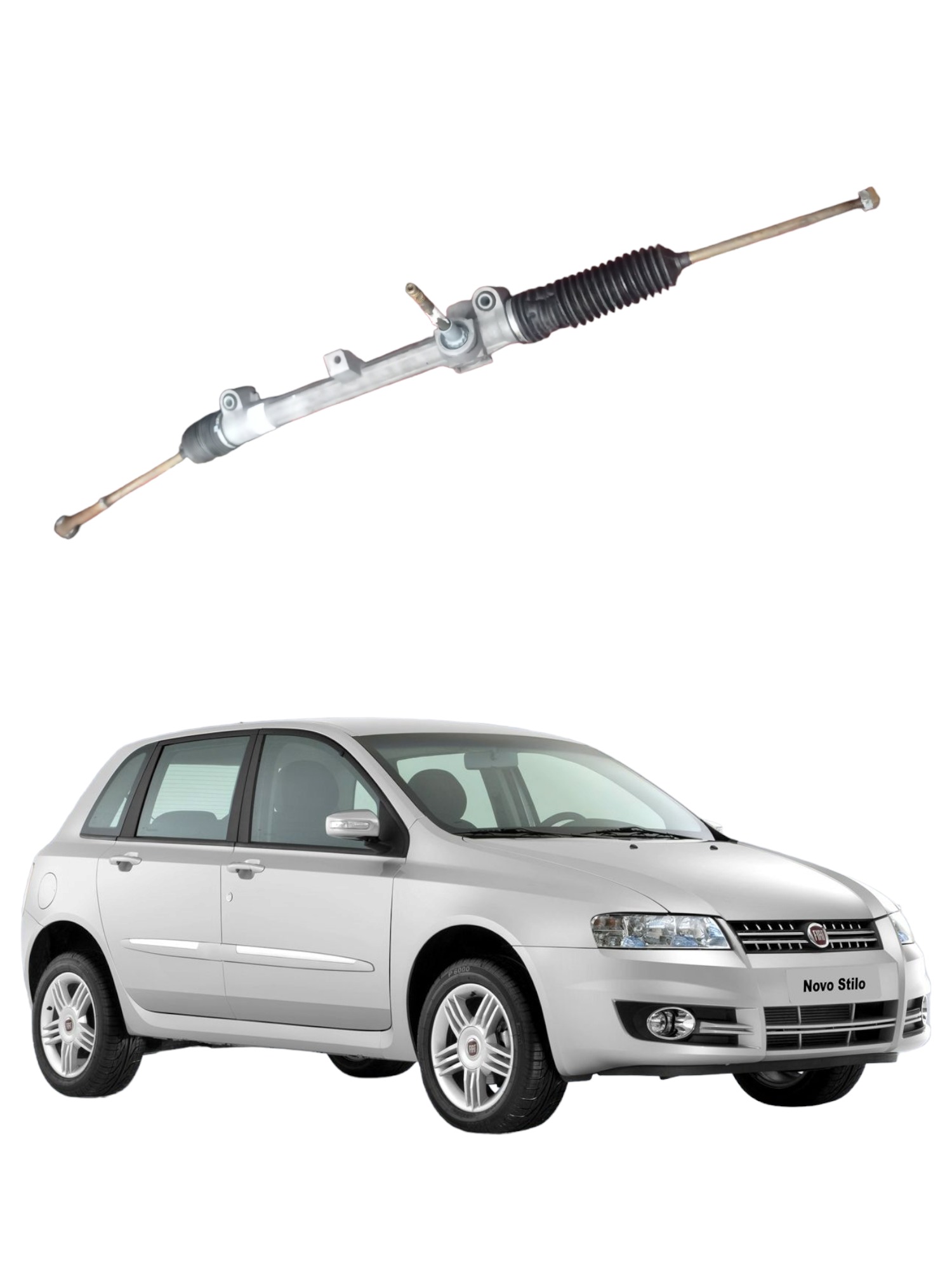 Caixa de direção fiat Stilo ano 2003/2012 4