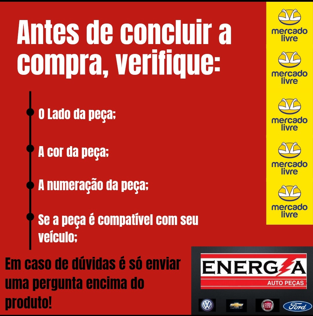 Par Amortecedor Traseiro Vw Gol Voyage G7 G8
