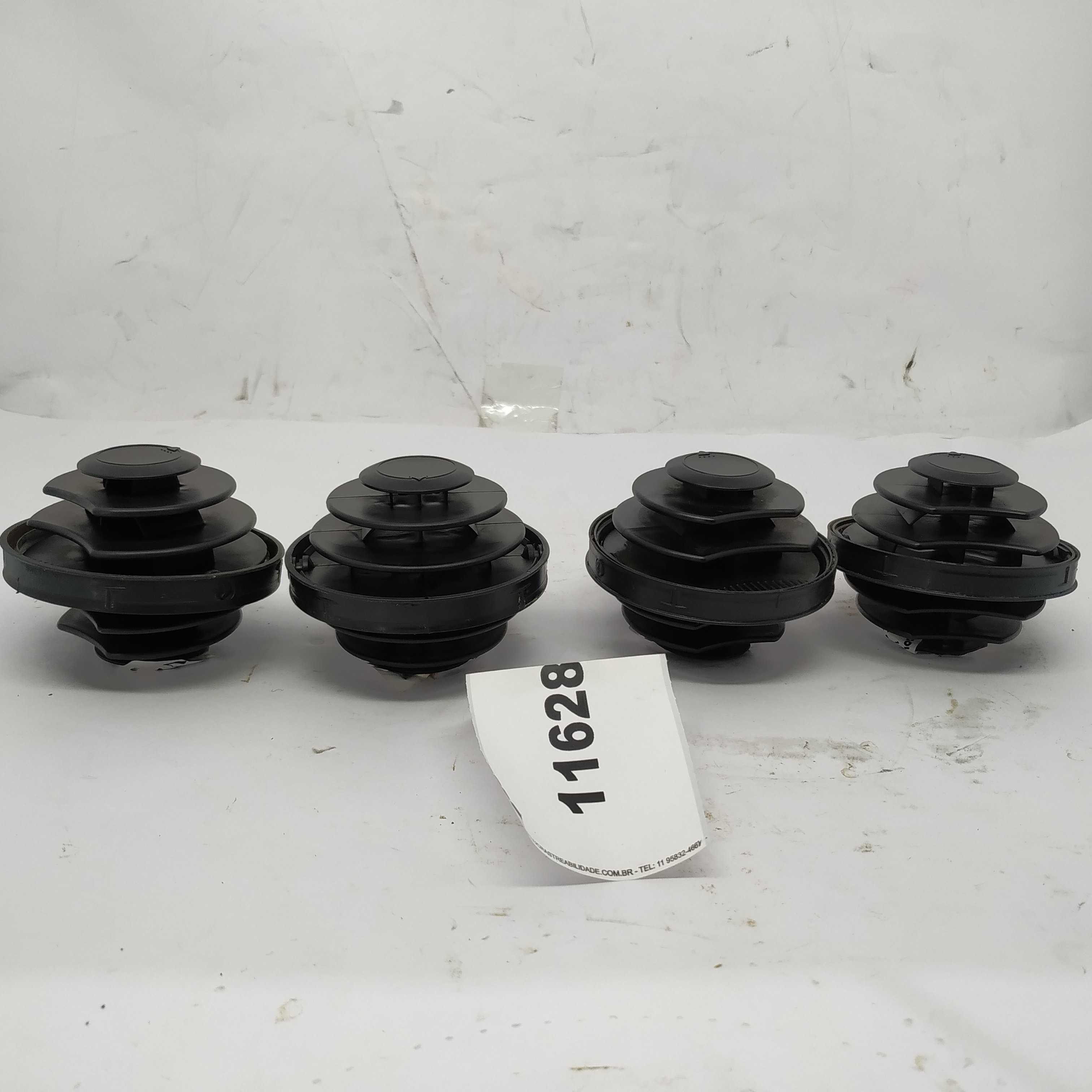 Difusor Saída De Ar Preto 4und Gol G4 G5 2014
